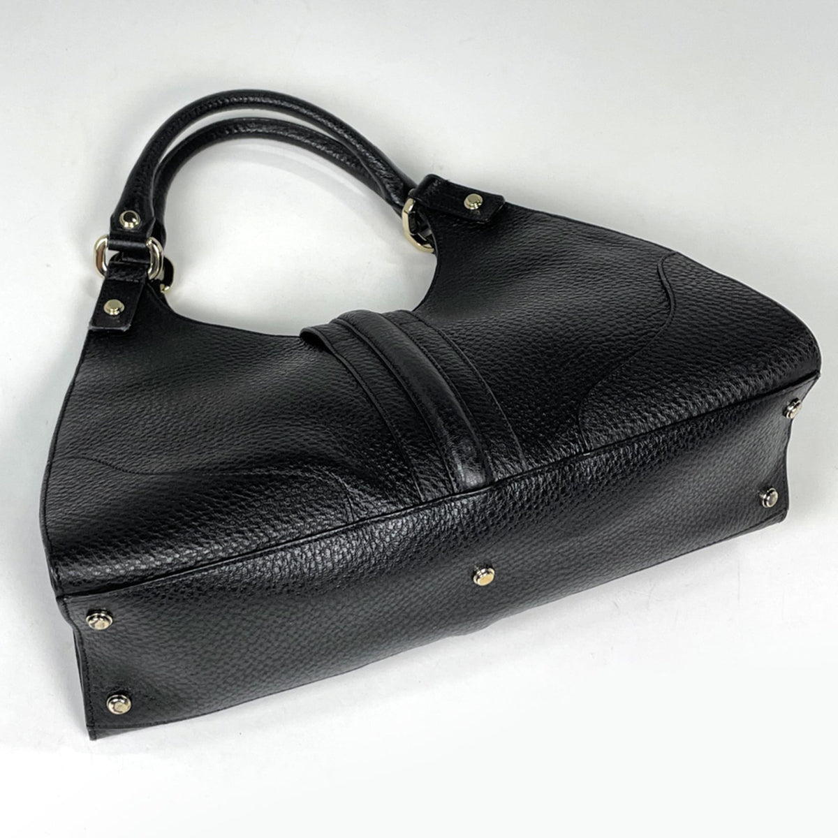 Gucci Black Leather Shoulder Bag (Pre-Owned)