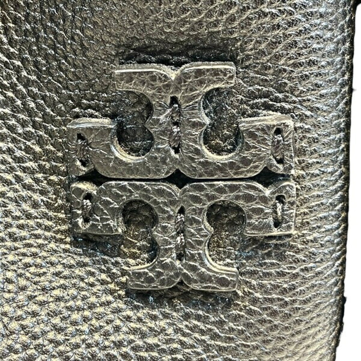 Tory Burch Black Leather Handbag Shoulder Bag (Pre-Owned)