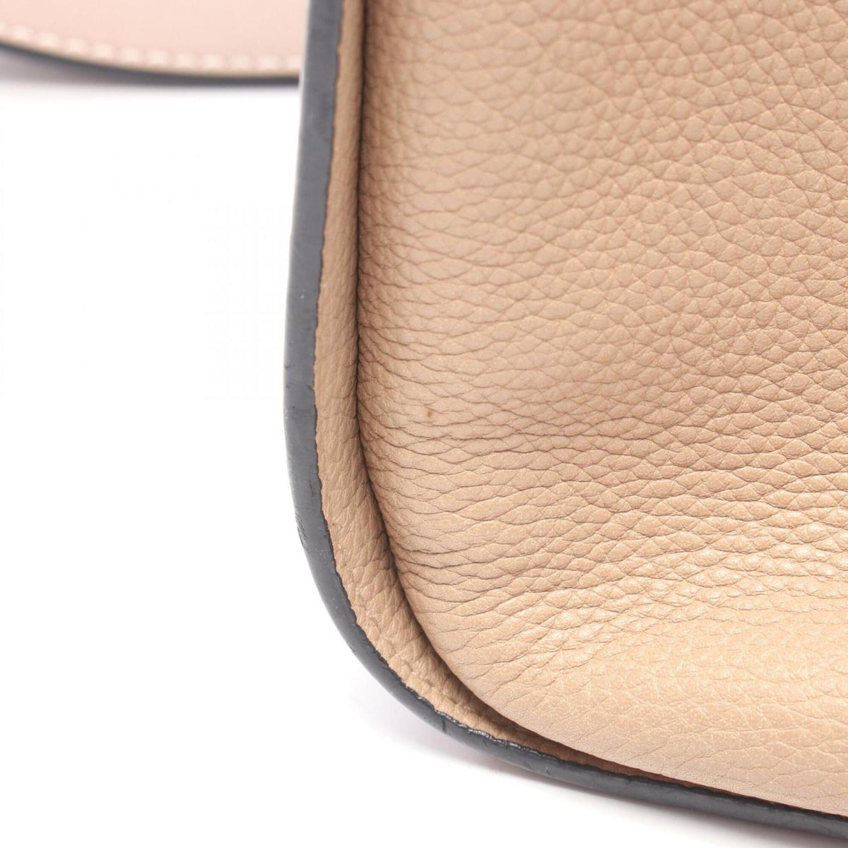 Loewe Beige Brown Leather Handbag (Pre-Owned)