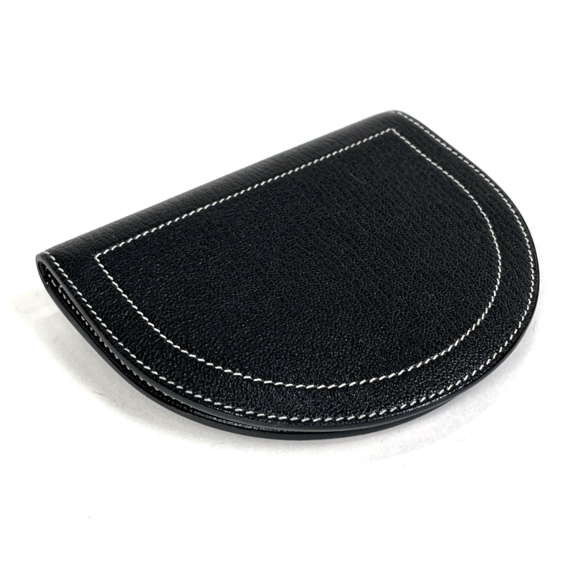 Hermes Black Chevre Myzore Leather Wallet (Bi-Fold) (Pre-Owned)