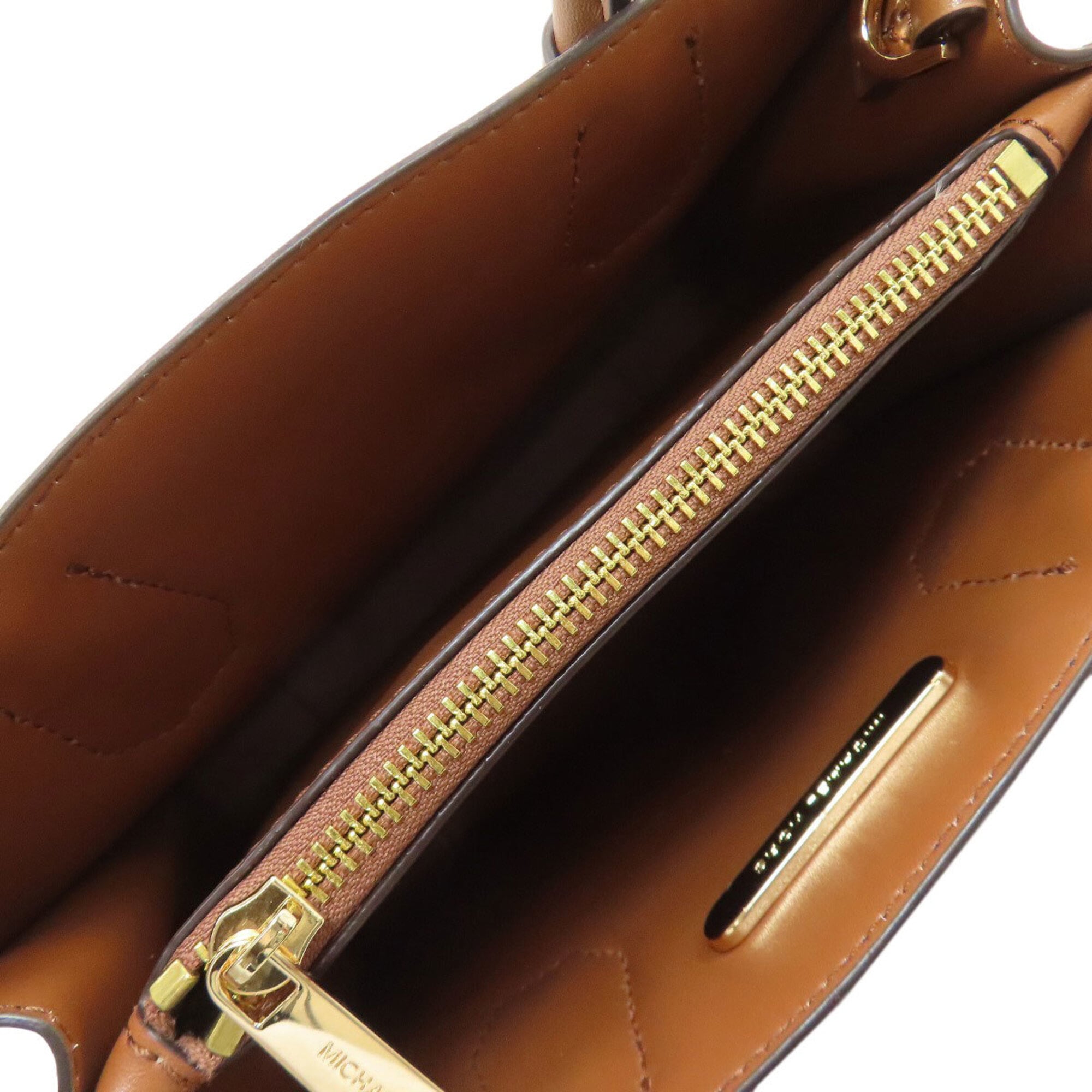 Michael Kors Brown Pvc Handbag (Pre-Owned)