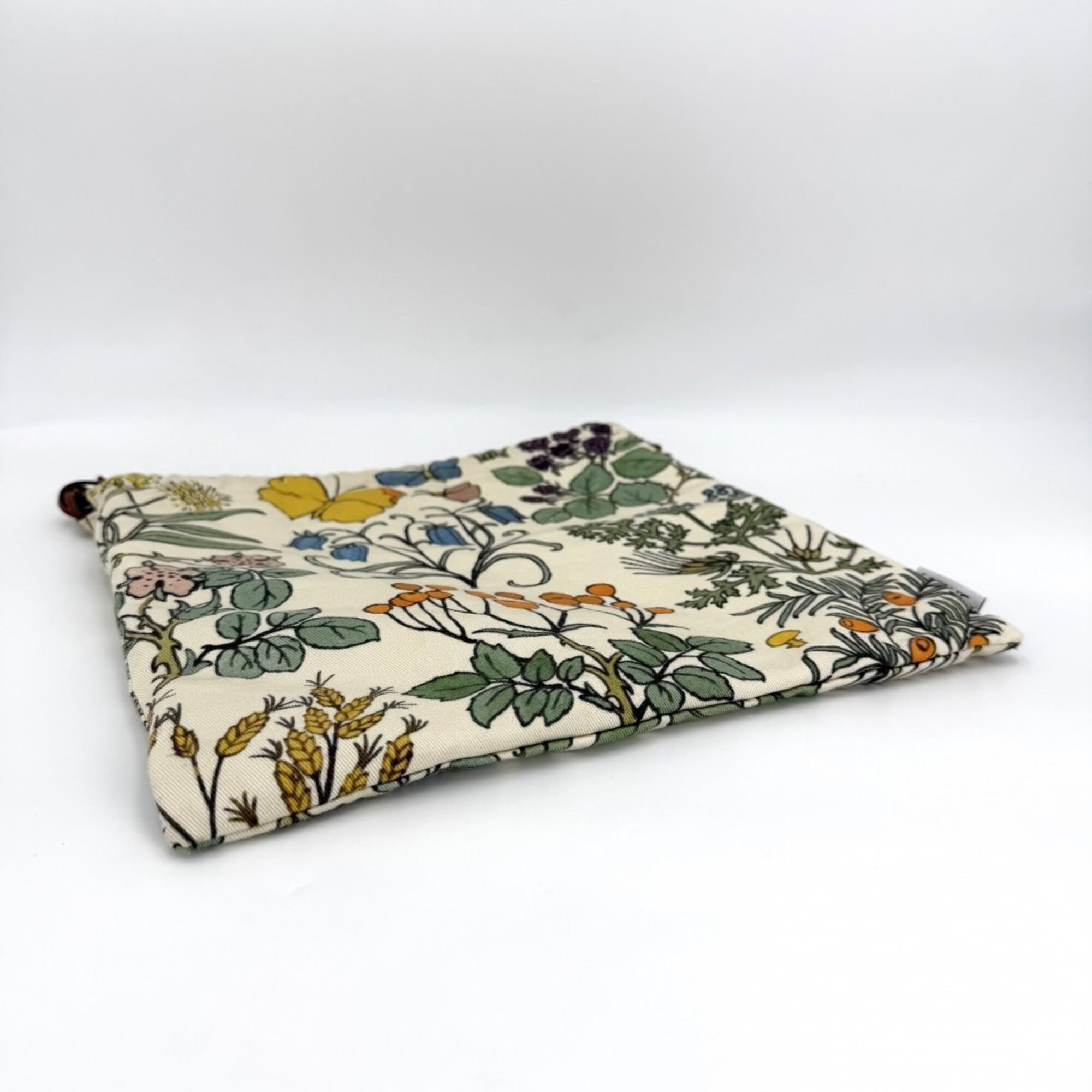 Loewe Green Multi-Color Cotton Leather Pouch (Pre-Owned)