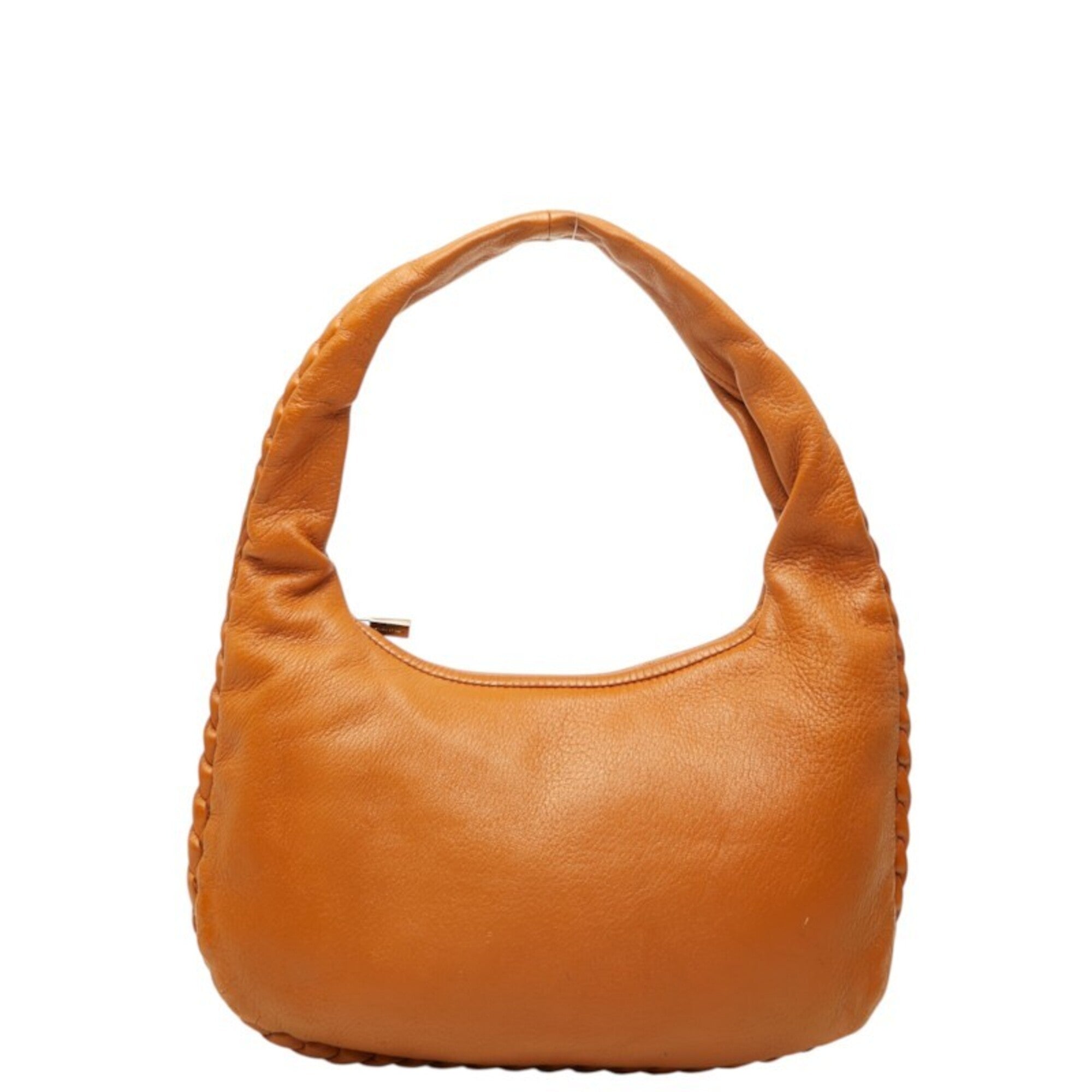 Bottega Veneta Brown Leather Handbag (Pre-Owned)