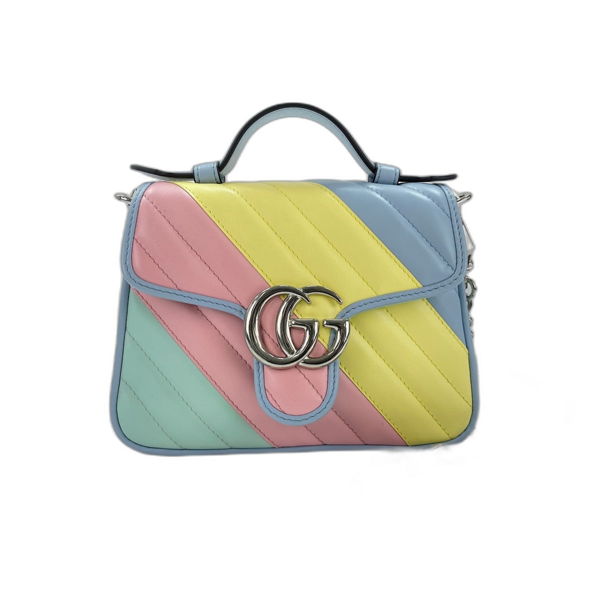 Gucci Gg Marmont Multi-Color Shoulder Bag (Pre-Owned)