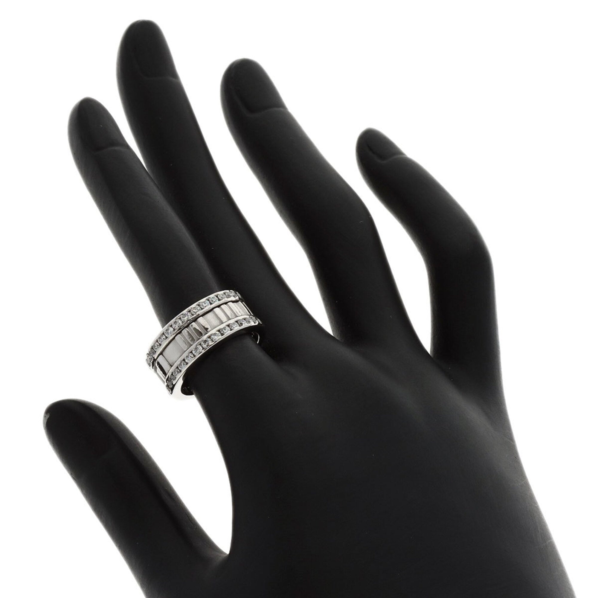 Tiffany White Gold (18K) Band Ring (Pre-Owned)