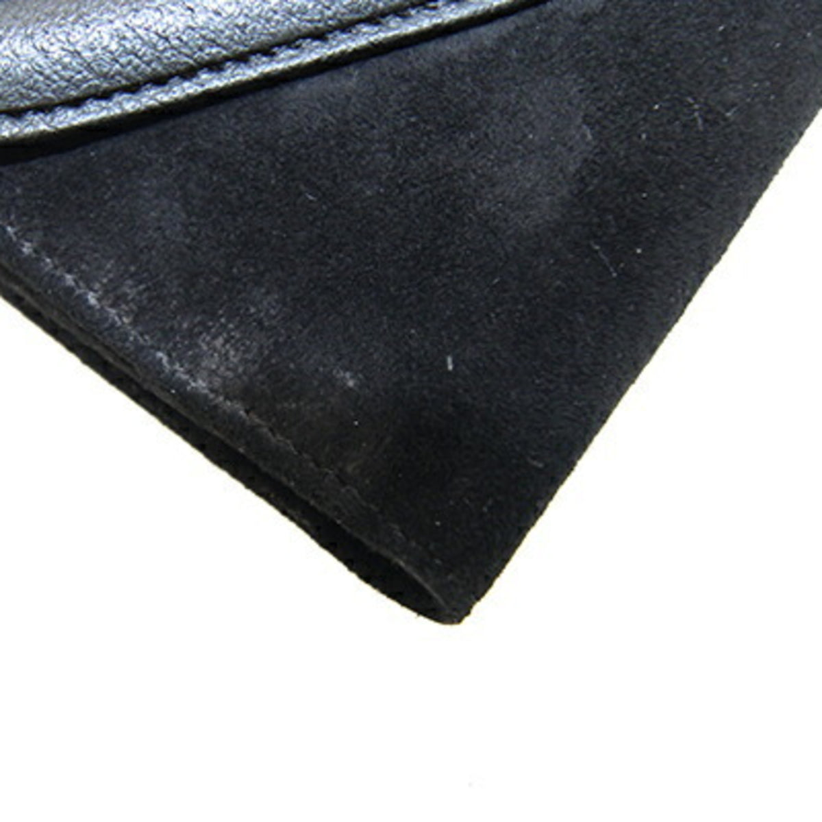 Gucci Black Suede Leather Wallet (Bi-Fold) (Pre-Owned)