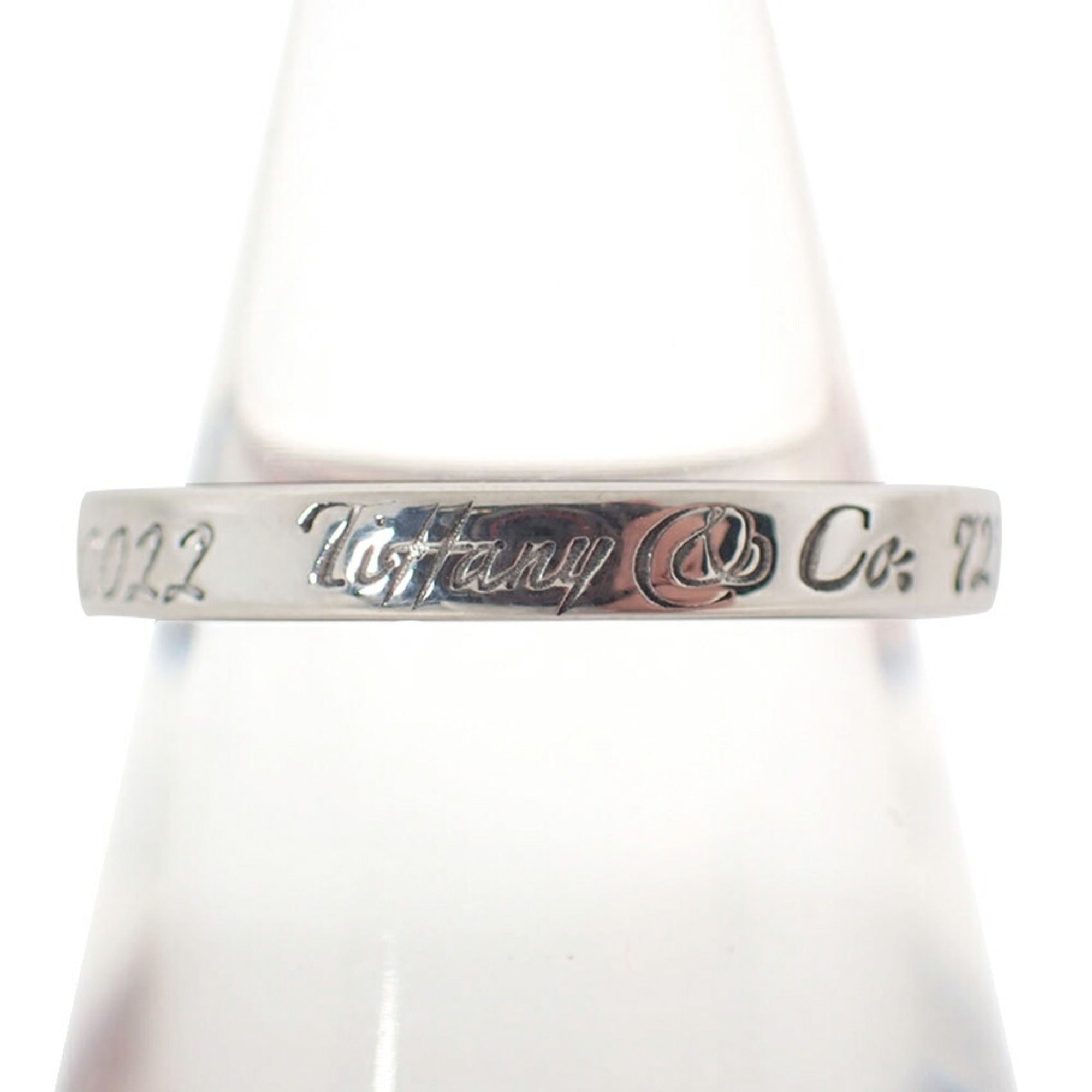 Tiffany Sterling Silver 925 Band Ring (Pre-Owned)
