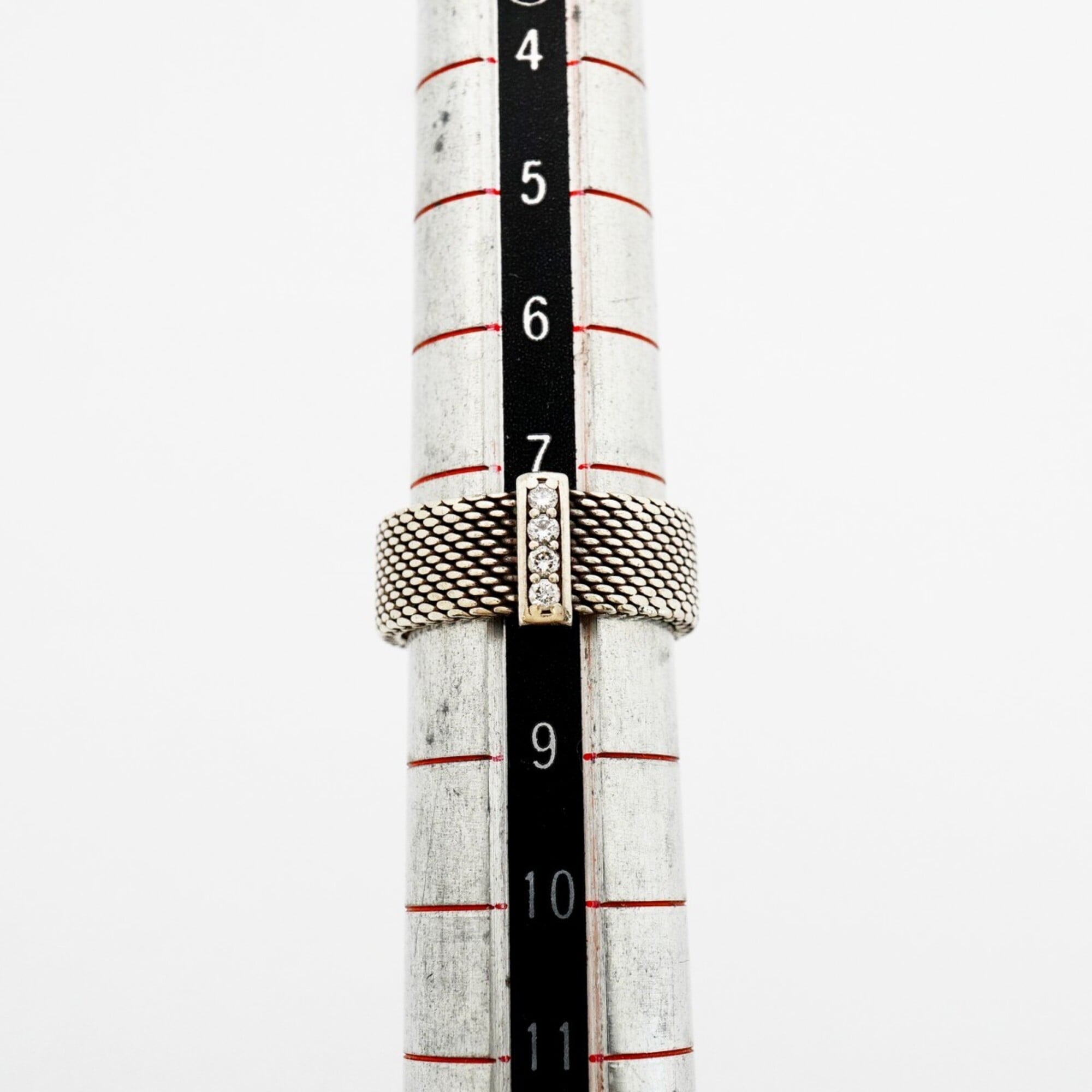 Tiffany Silver 925 Band Ring (Pre-Owned)