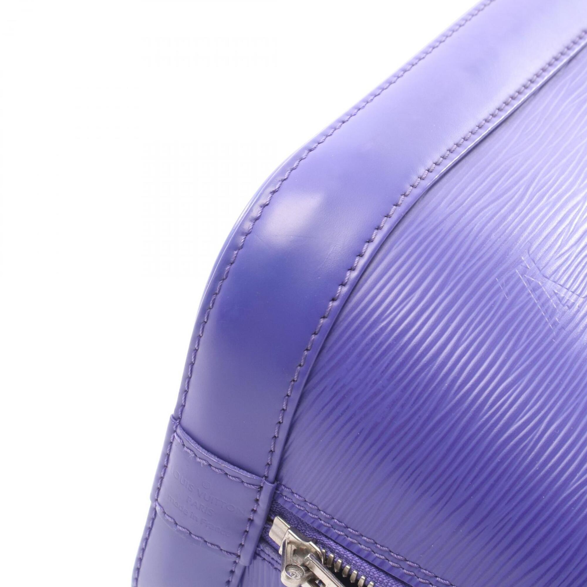 Louis Vuitton Purple Epi Leather Handbag (Pre-Owned)