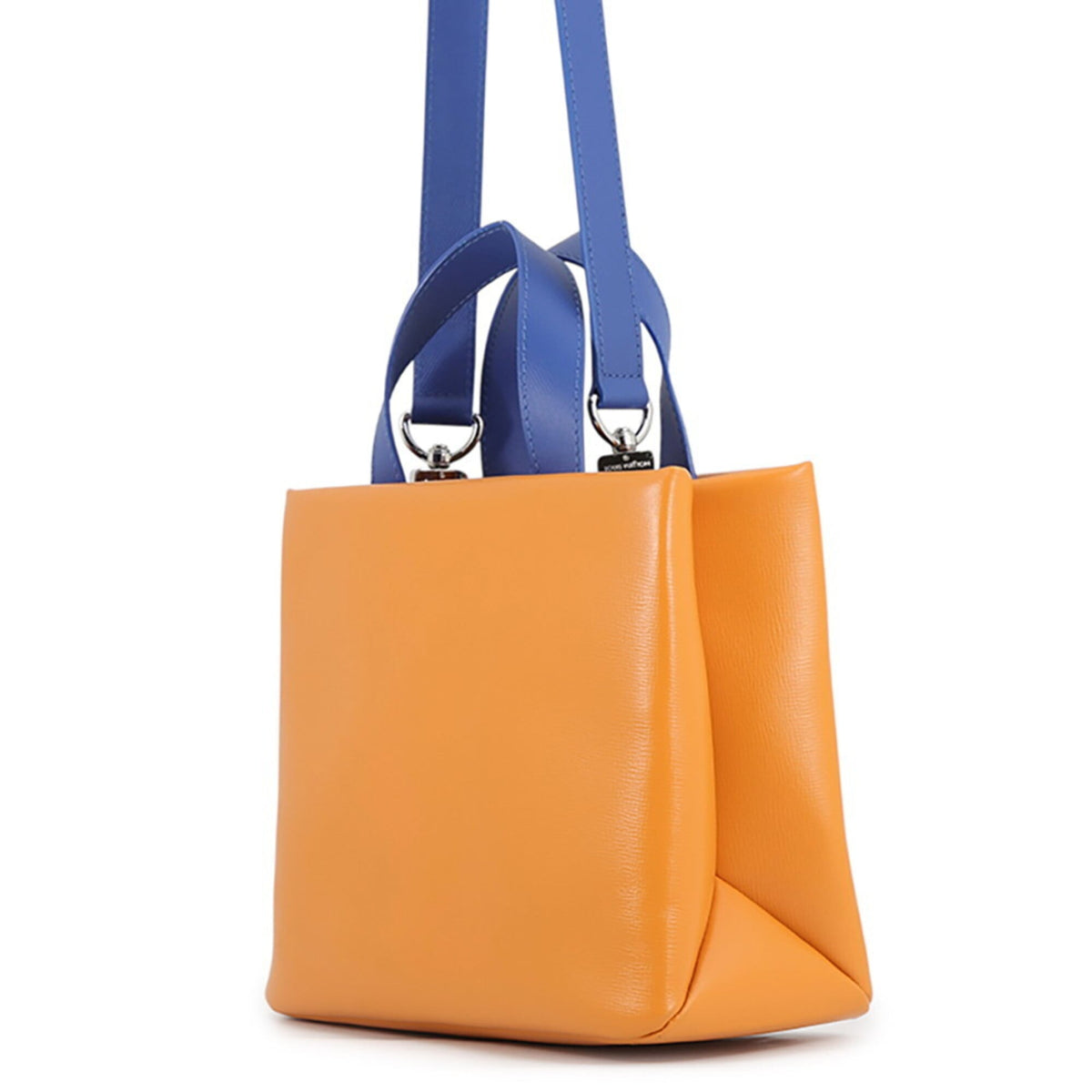 Louis Vuitton Saffron Yellow Leather Handbag (Pre-Owned)