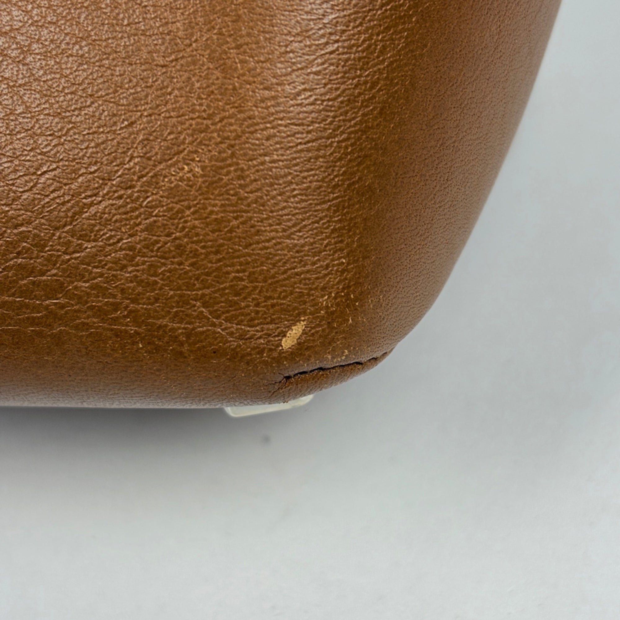 Loewe Brown Suede Leather Handbag Tote Bag (Pre-Owned)