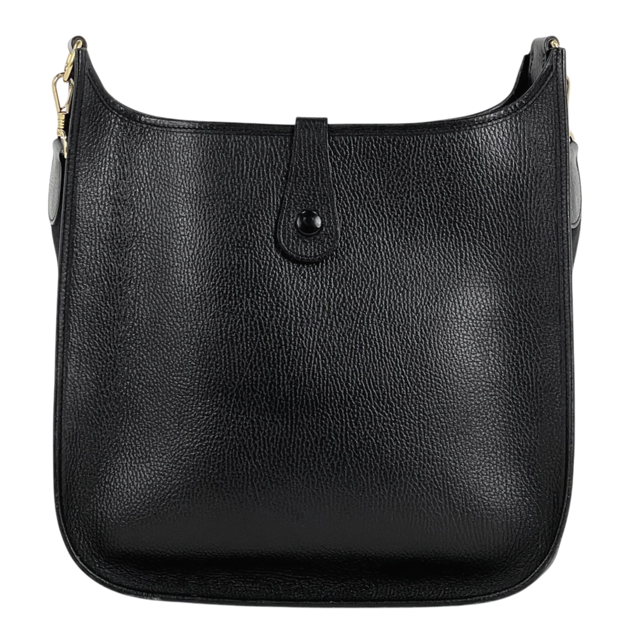Hermes Black Ardennes Leather Shoulder Bag (Pre-Owned)