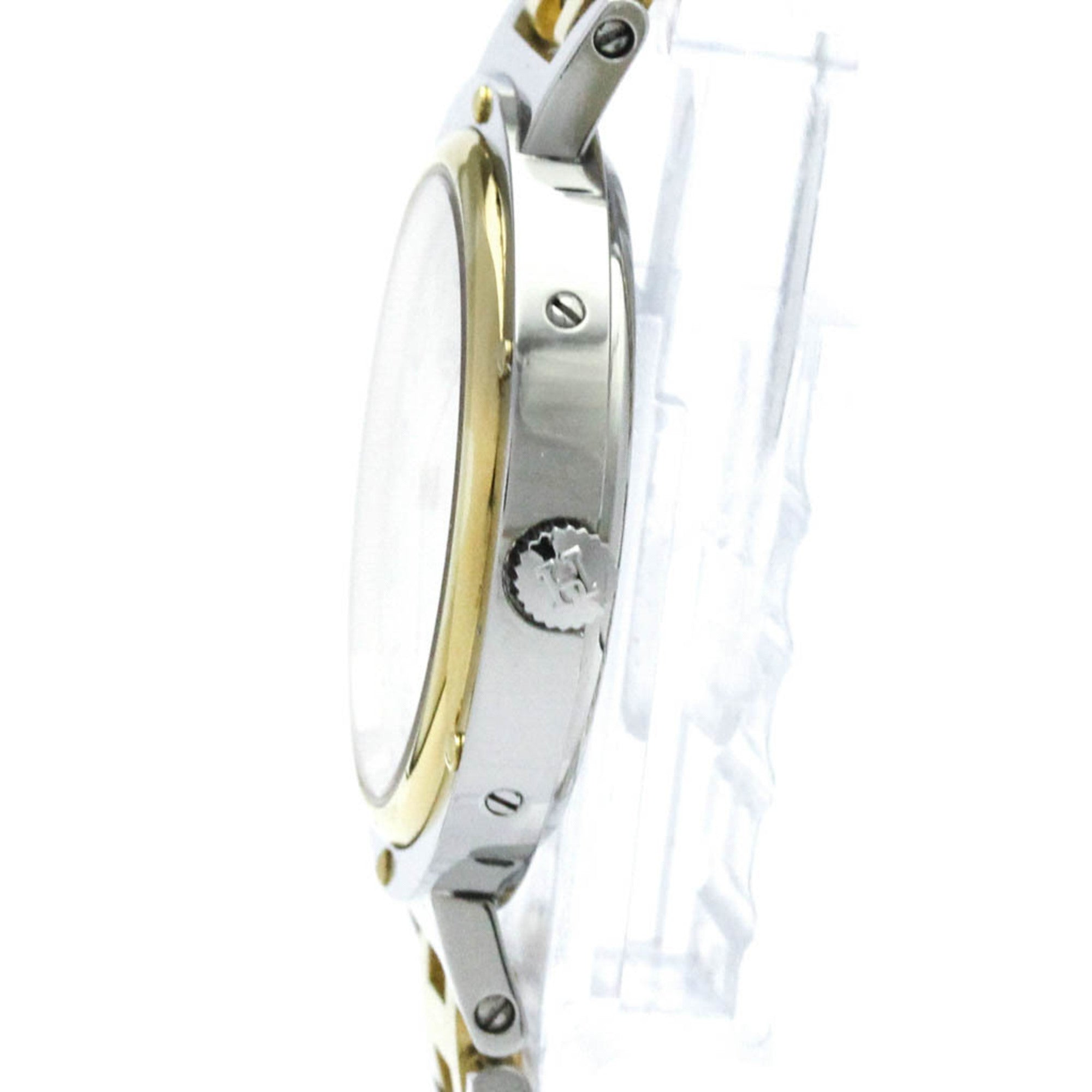 Hermes Clipper Quartz Watch Stainless Steel With Plated Metal Watch (Pre-Owned)