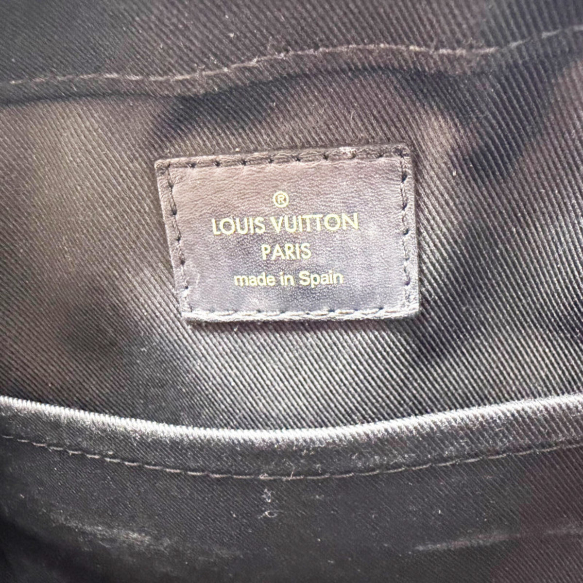 Louis Vuitton Black Brown Freesia Monogram Monogram Shoulder Bag (Pre-Owned)