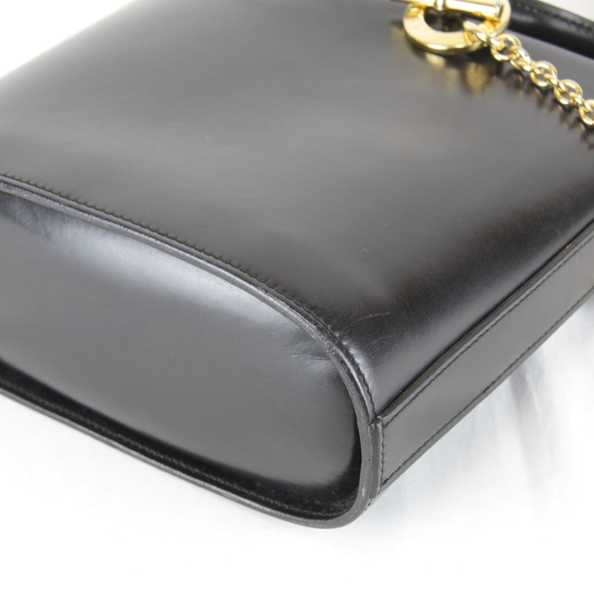 Celine Black Leather Shoulder Bag (Pre-Owned)