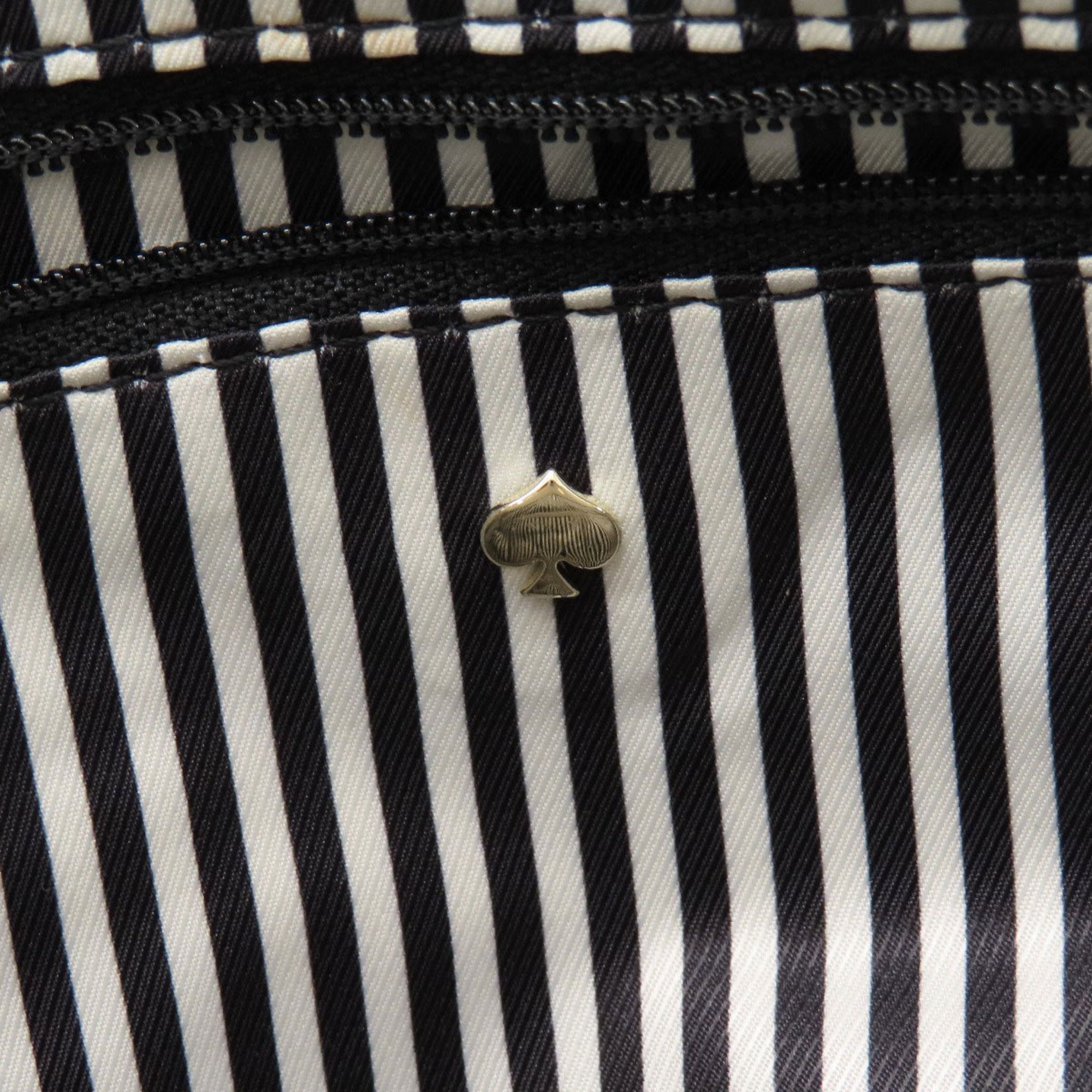 Kate Spade Beige Pink Leather Suede Tote Bag (Pre-Owned)