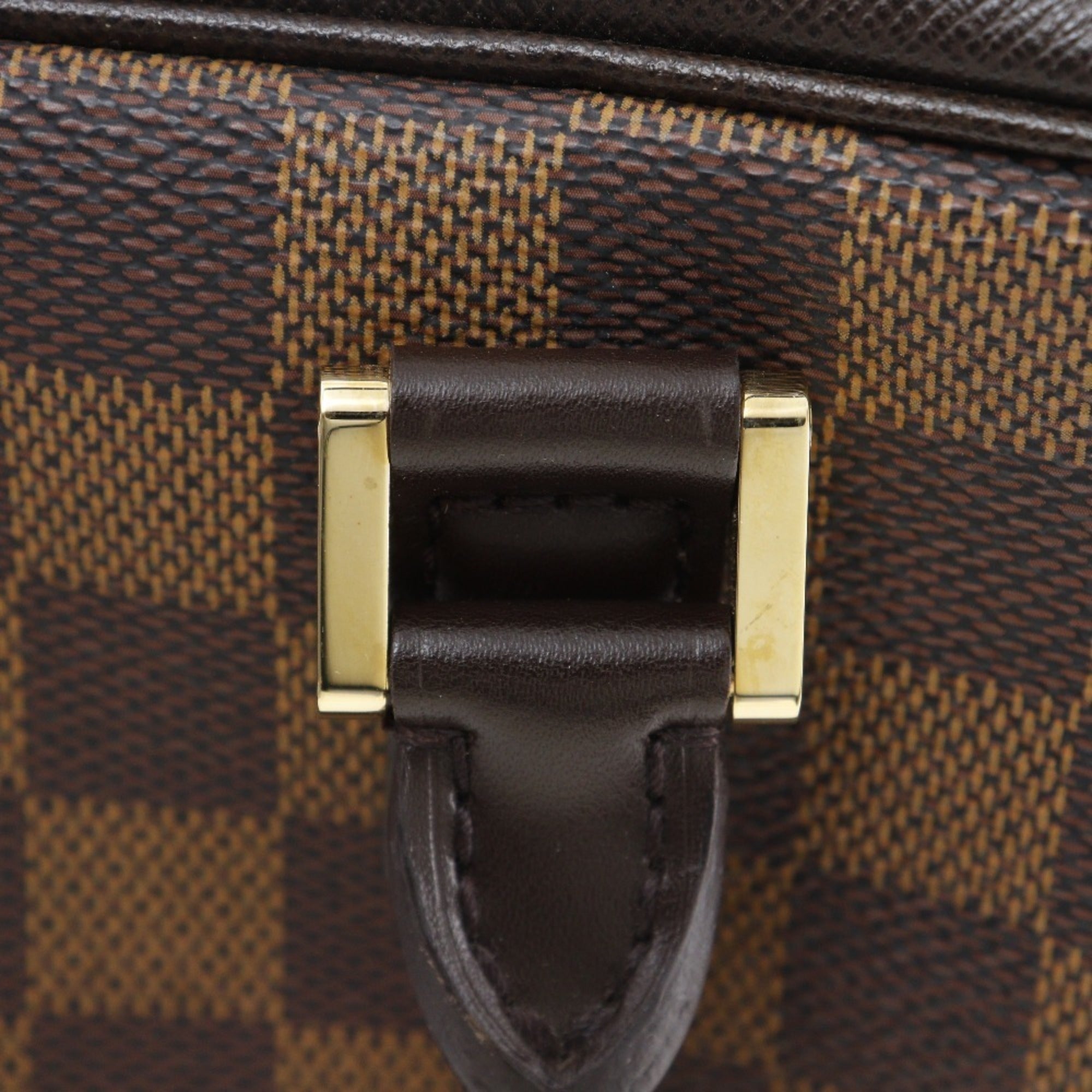 Louis Vuitton Brown Damier Canvas Handbag (Pre-Owned)