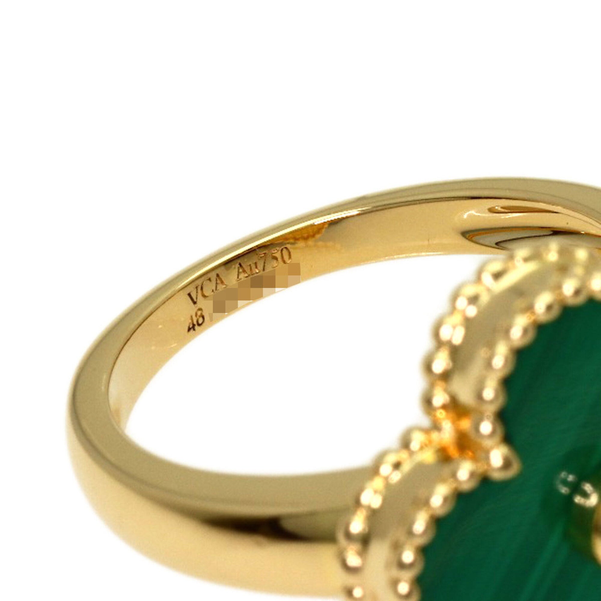 Van Cleef & Arpels Yellow Gold (18K) Band Ring (Pre-Owned)