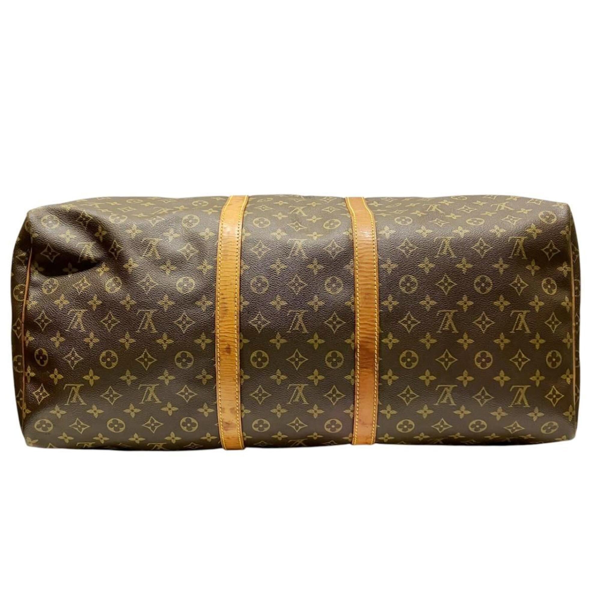 Louis Vuitton Brown Monogram Boston Bag (Pre-Owned)