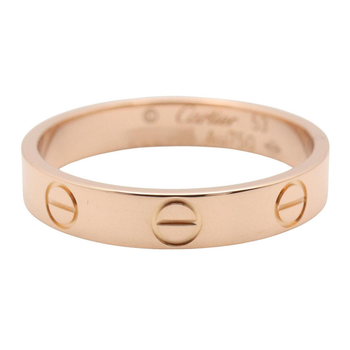 Cartier Gold Pink Gold (18K) Band Ring (Pre-Owned)