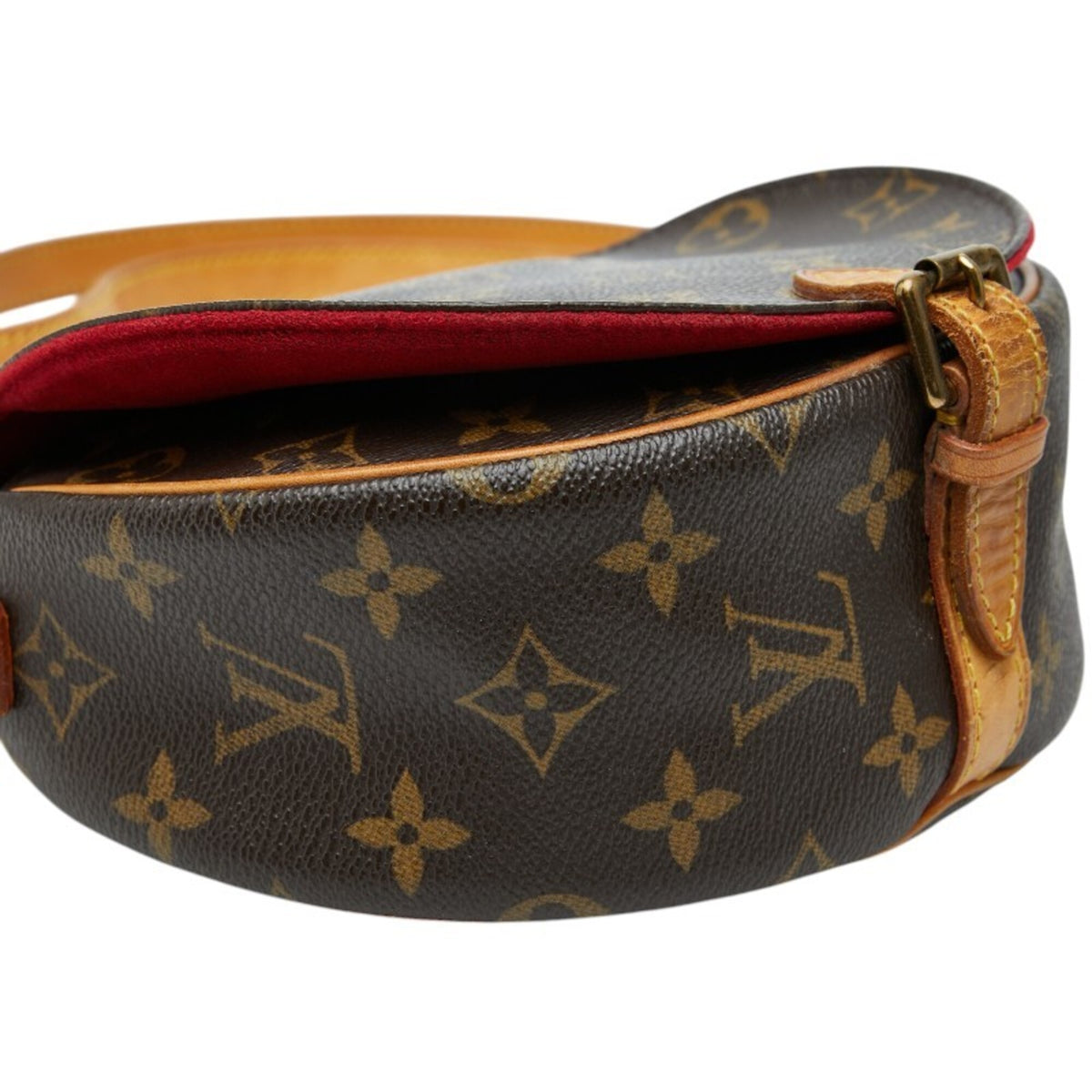 Louis Vuitton Brown Pvc Leather Shoulder Bag (Pre-Owned)