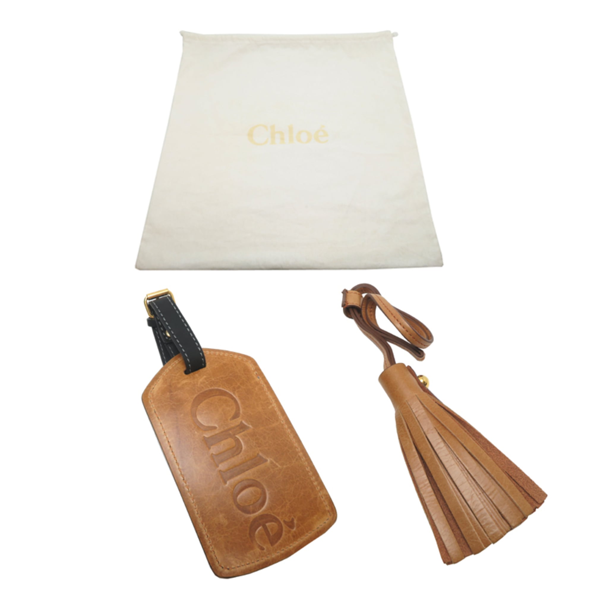 Chloé Black Leather Tote Bag (Pre-Owned)
