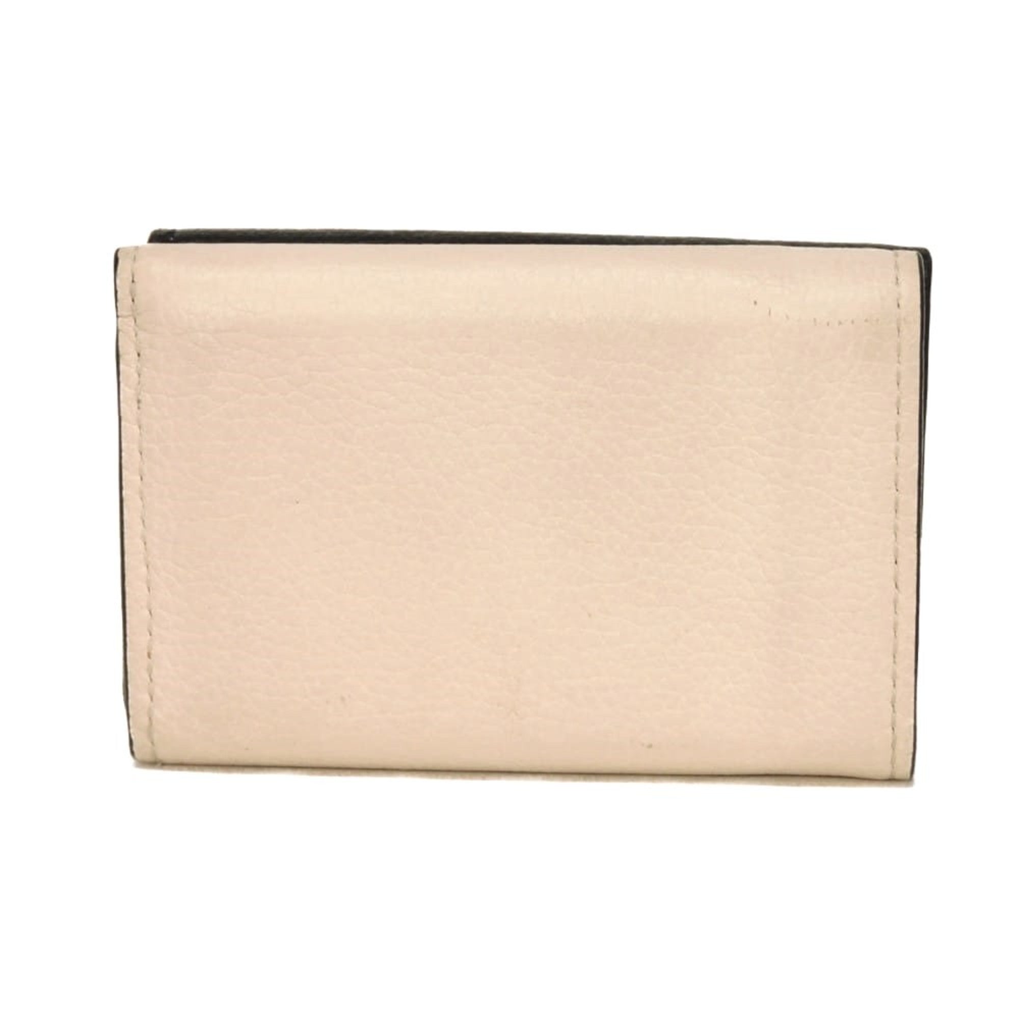 Louis Vuitton Noir Rose Tricolor Leather Wallet (Tri-Fold) (Pre-Owned)