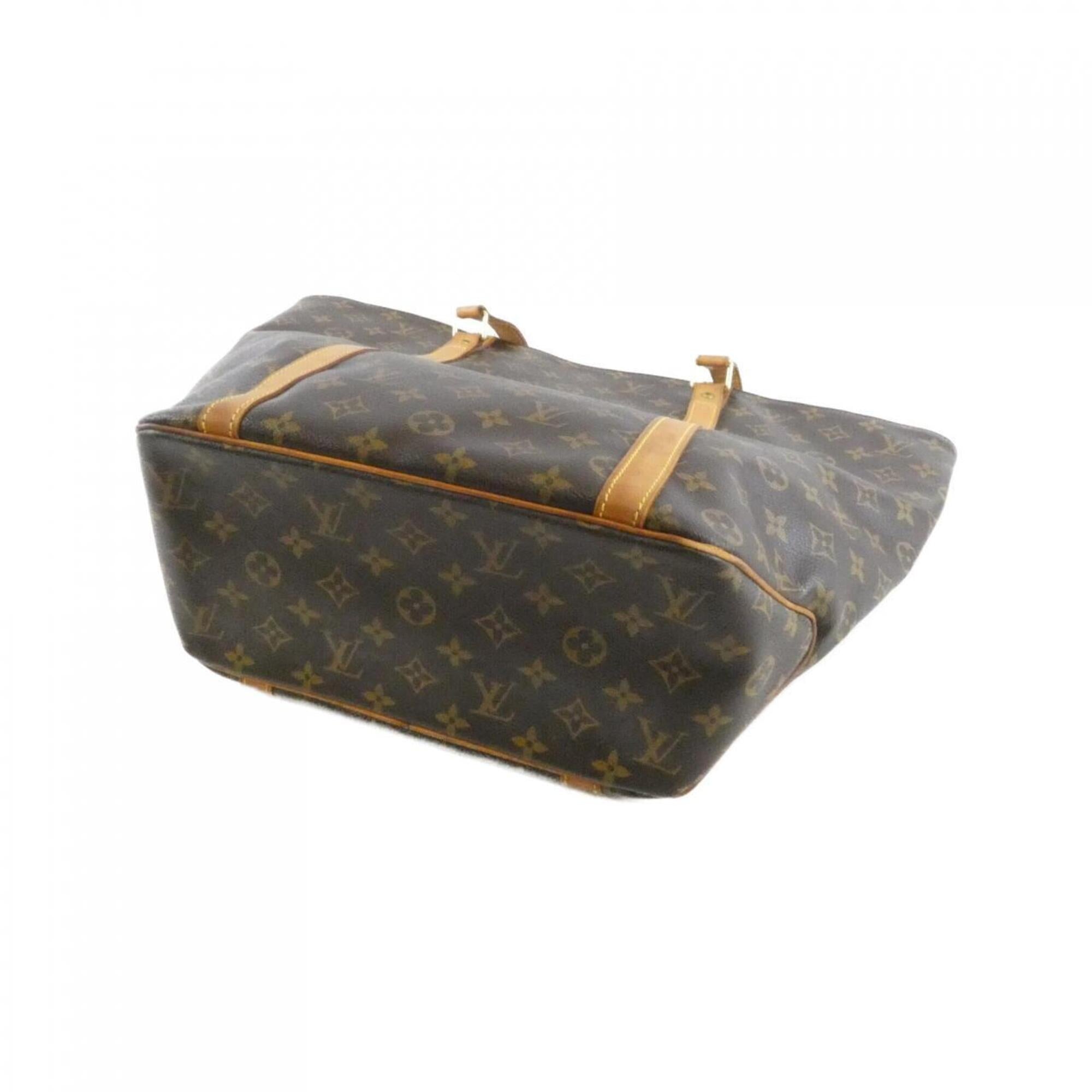 Louis Vuitton Monogram Marron Coated Canvas Handbag (Pre-Owned)