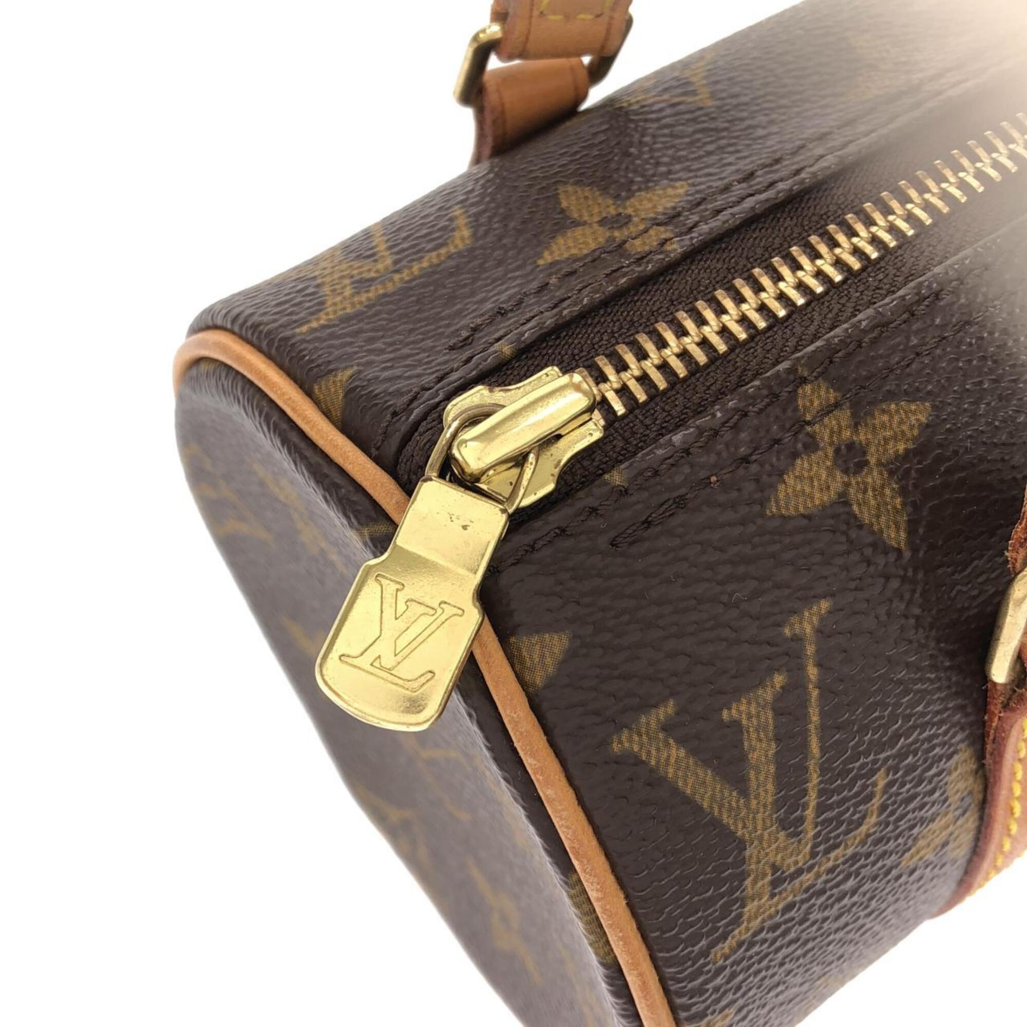 Louis Vuitton Brown Coated Canvas Handbag (Pre-Owned)