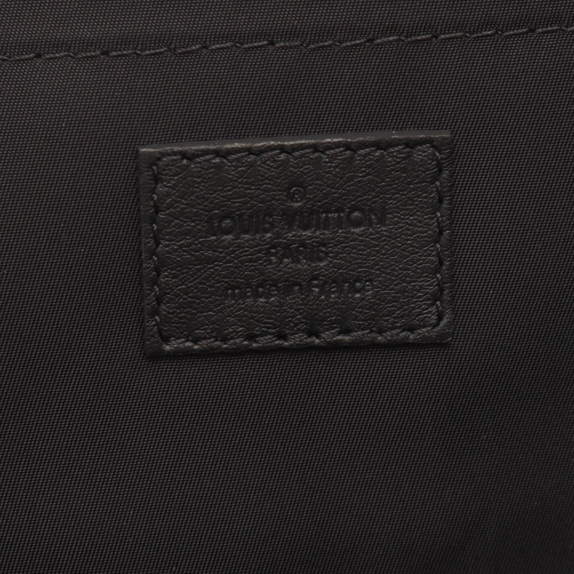 Louis Vuitton Brown Coated Canvas Pvc Monogram Leather Backpack Handbag (Pre-Owned)