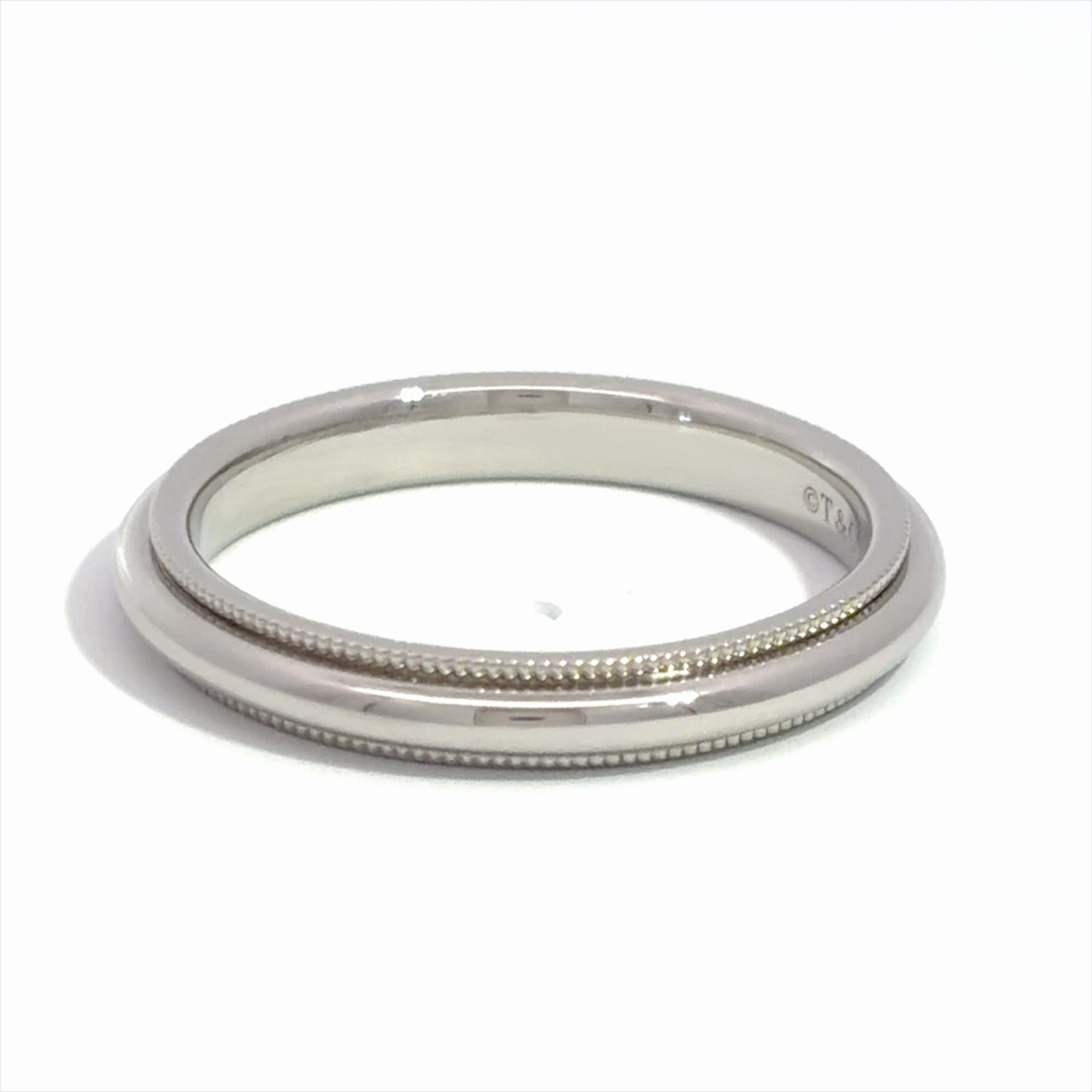 Tiffany Platinum 950 Band Ring (Pre-Owned)