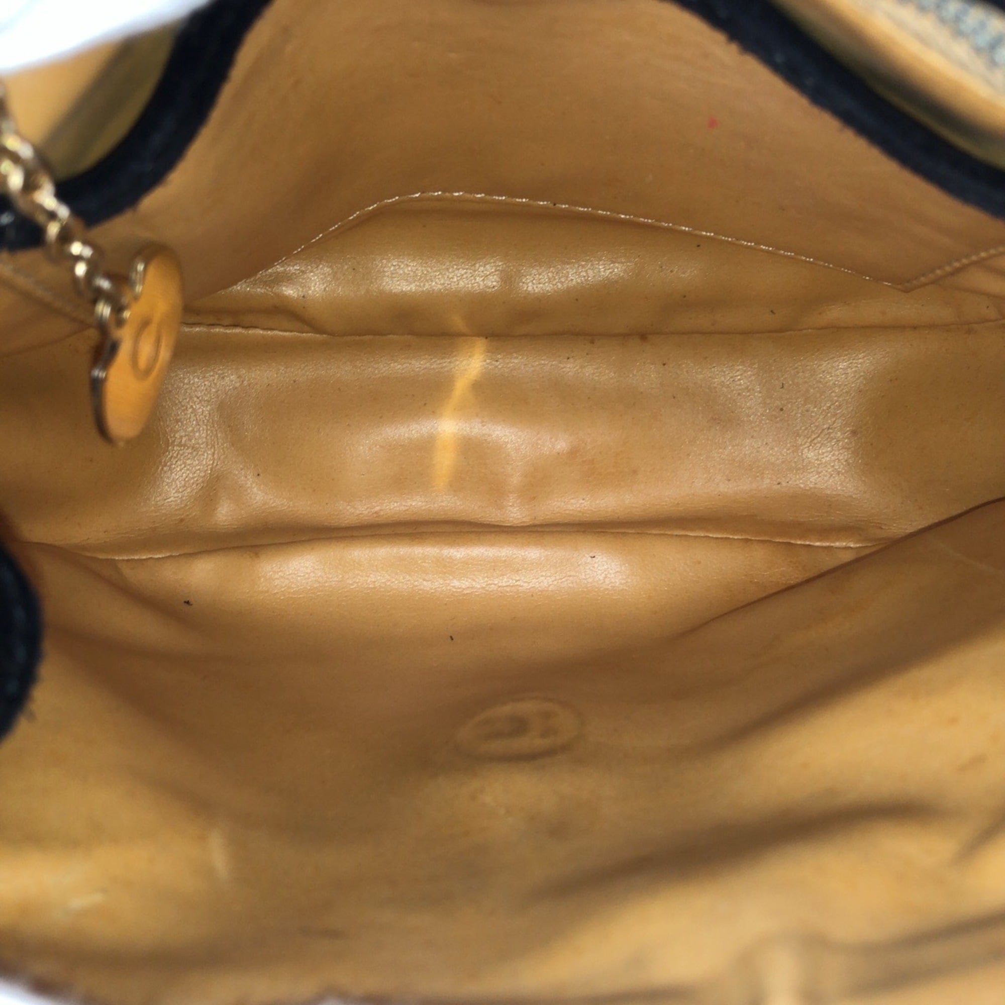 Celine Black Suede Pochette Shoulder Bag (Pre-Owned)
