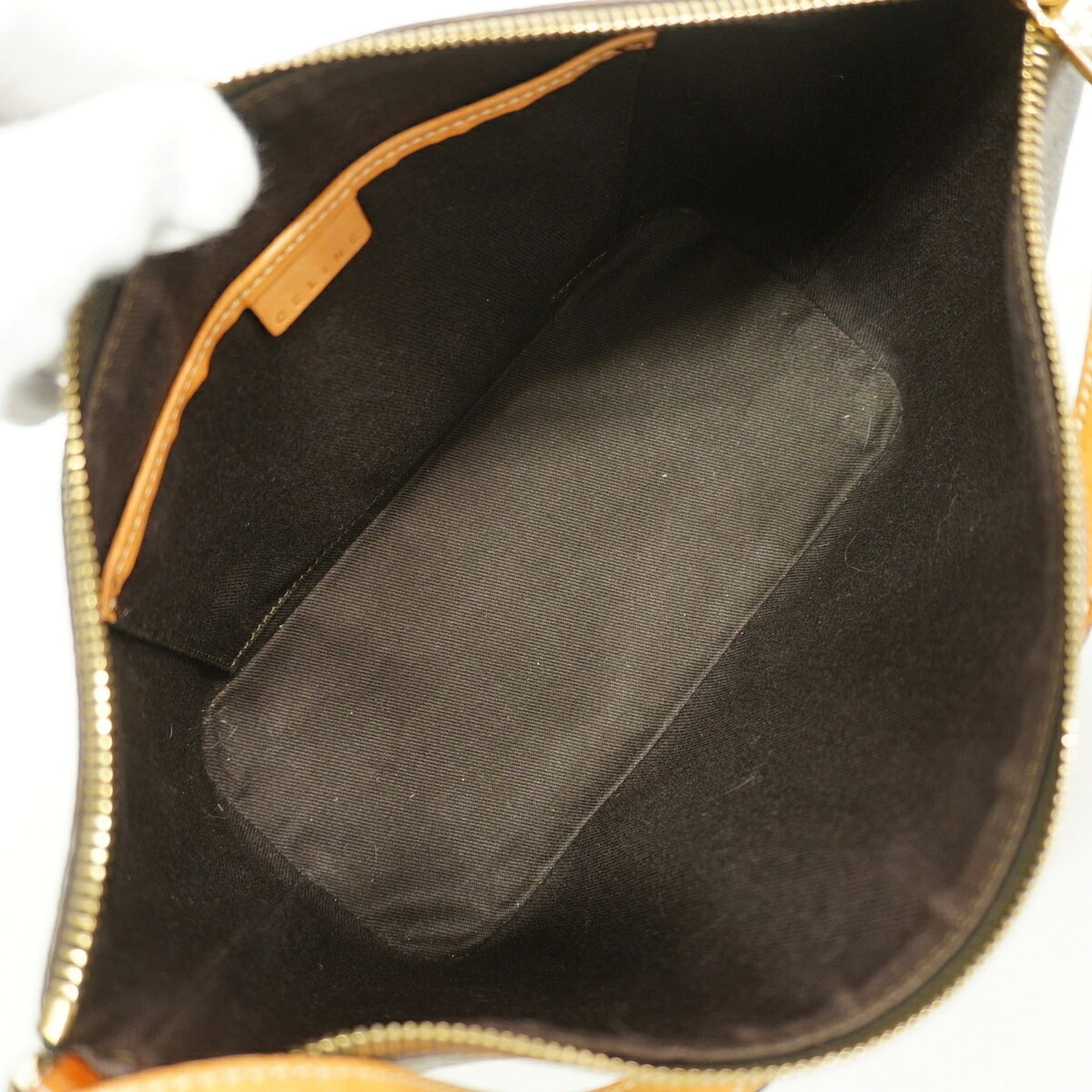 Celine Brown Pvc Handbag (Pre-Owned)