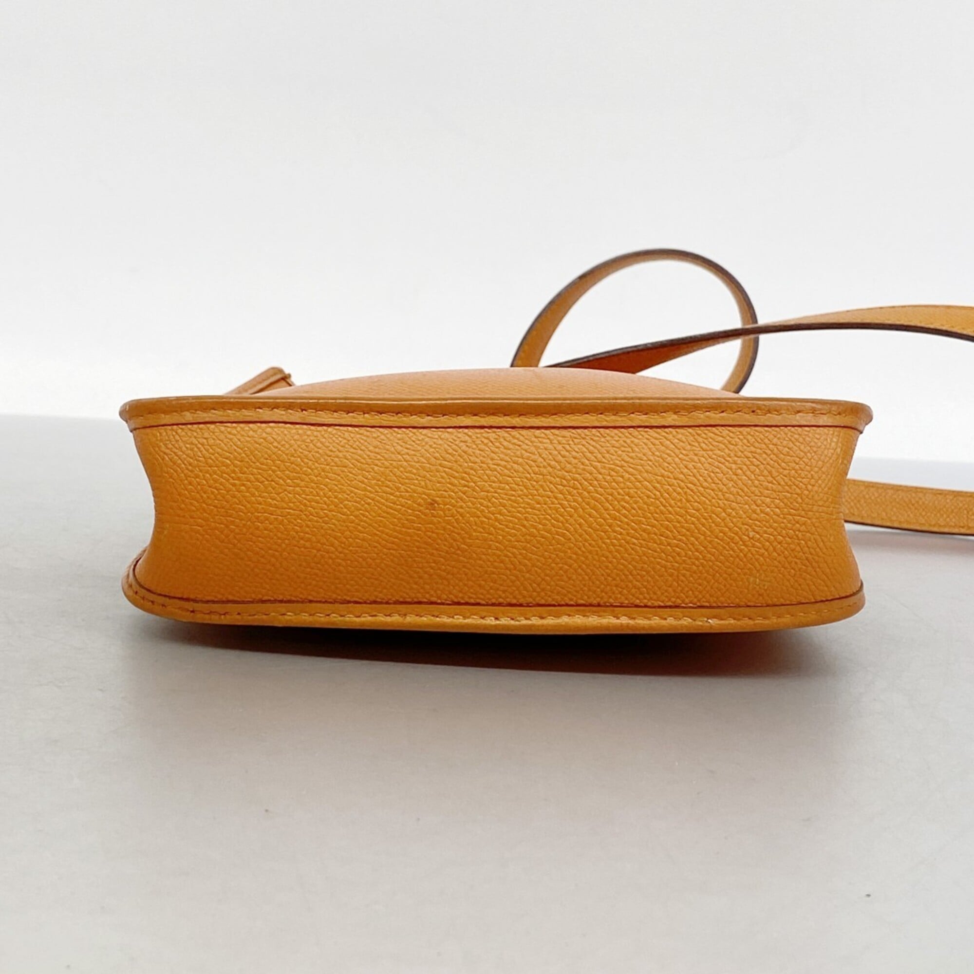 Hermes Orange Epsom Leather Shoulder Bag (Pre-Owned)