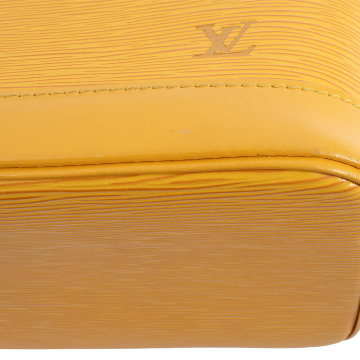 Louis Vuitton Yellow Epi Leather Handbag (Pre-Owned)