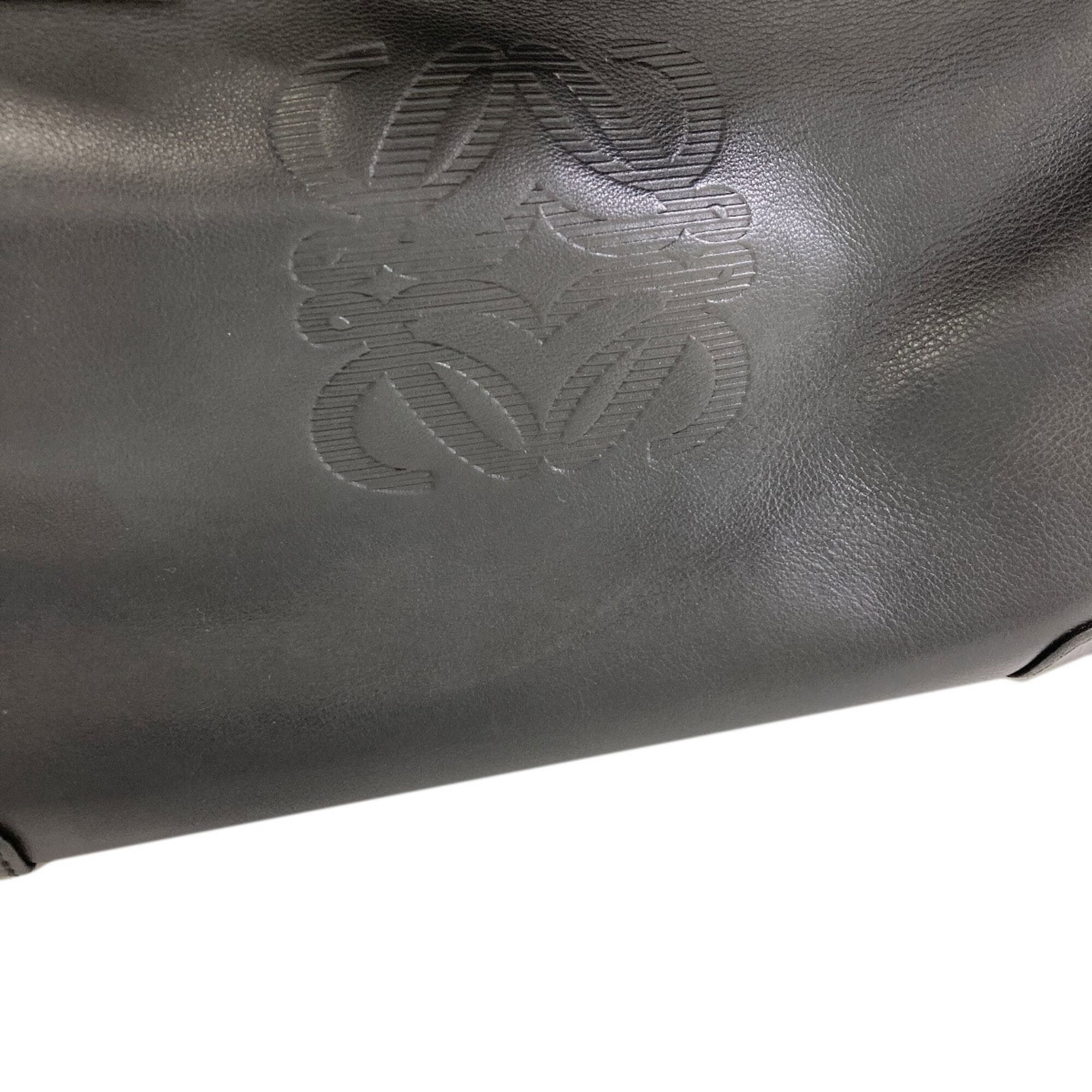 Loewe Black Leather Handbag (Pre-Owned)