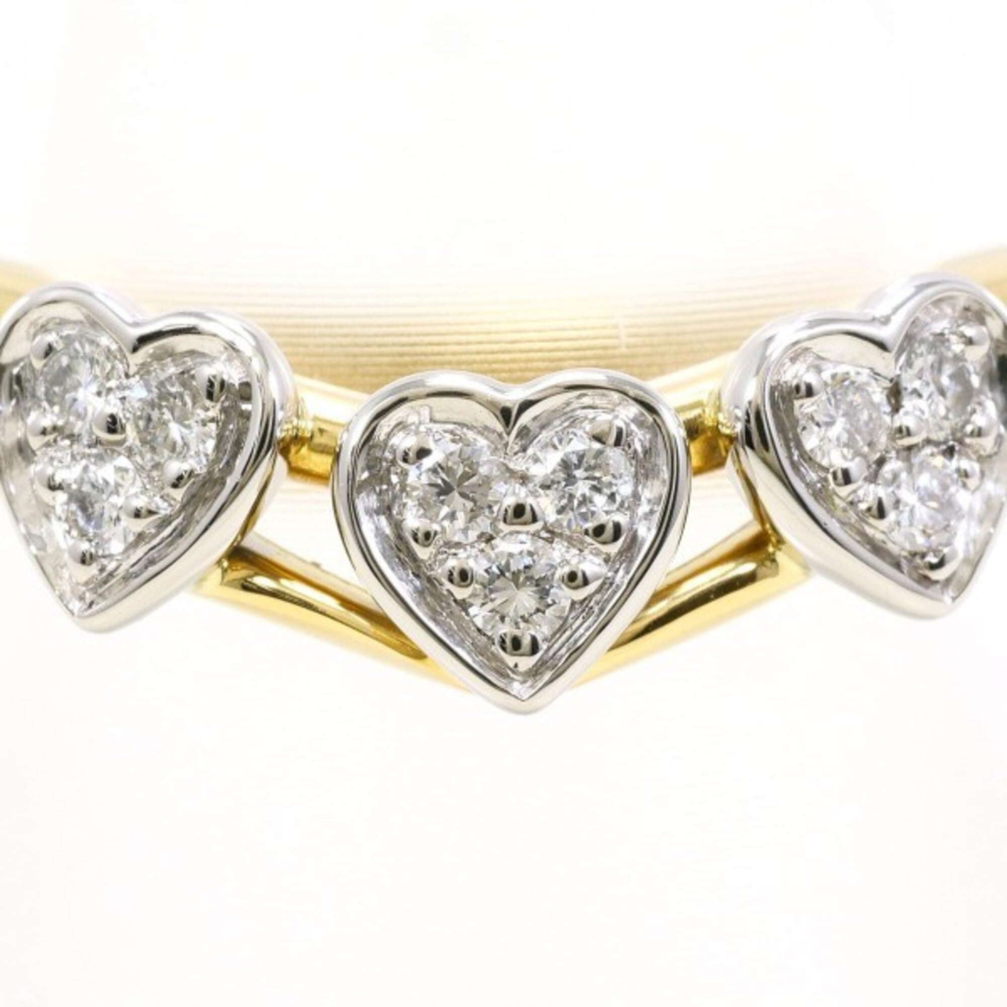 Unbranded Platinum Yellow Gold Yellow Gold (18K) Platinum 900 Band Ring (Pre-Owned)