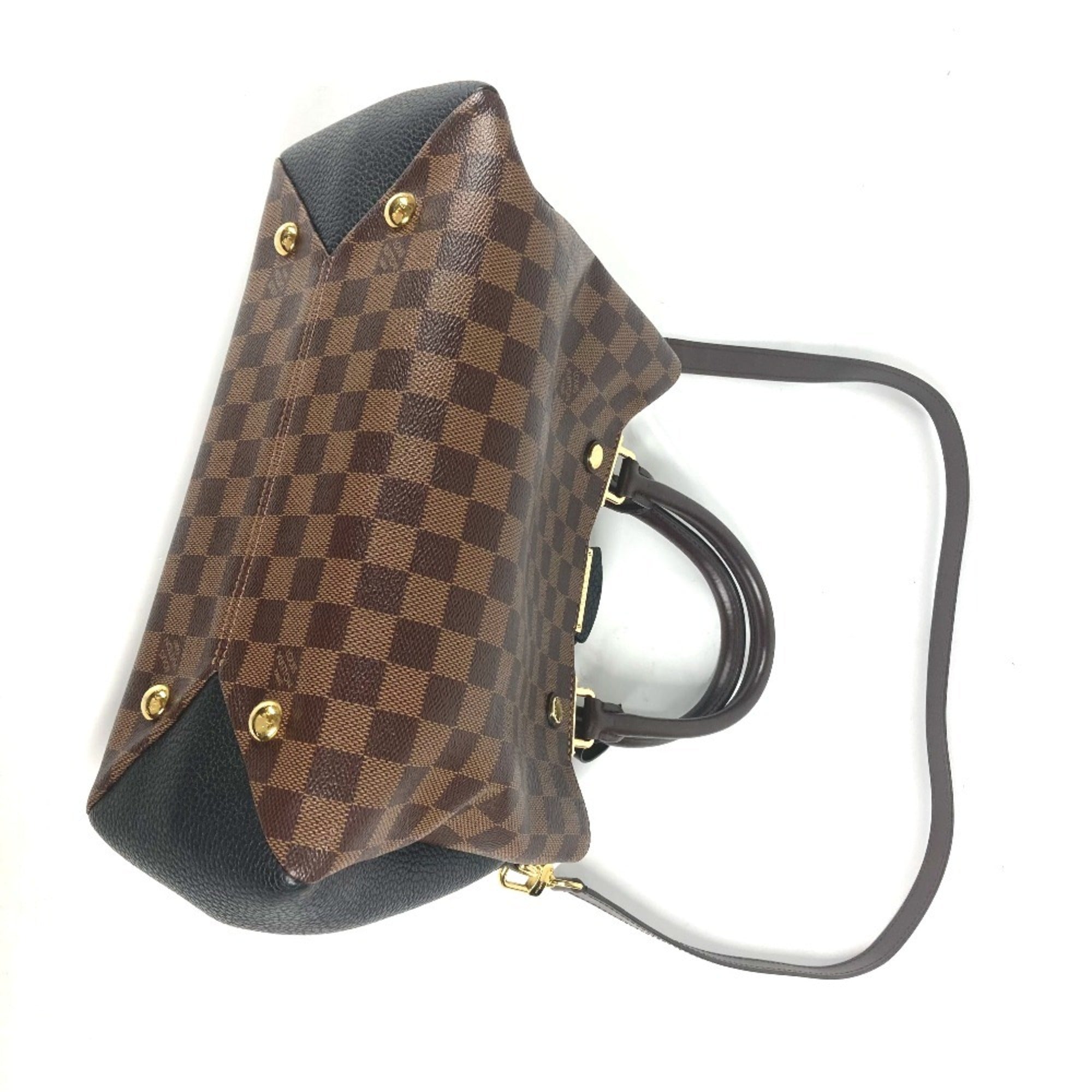 Louis Vuitton Brown Damier Canvas Handbag Shoulder Bag Tote Bag (Pre-Owned)