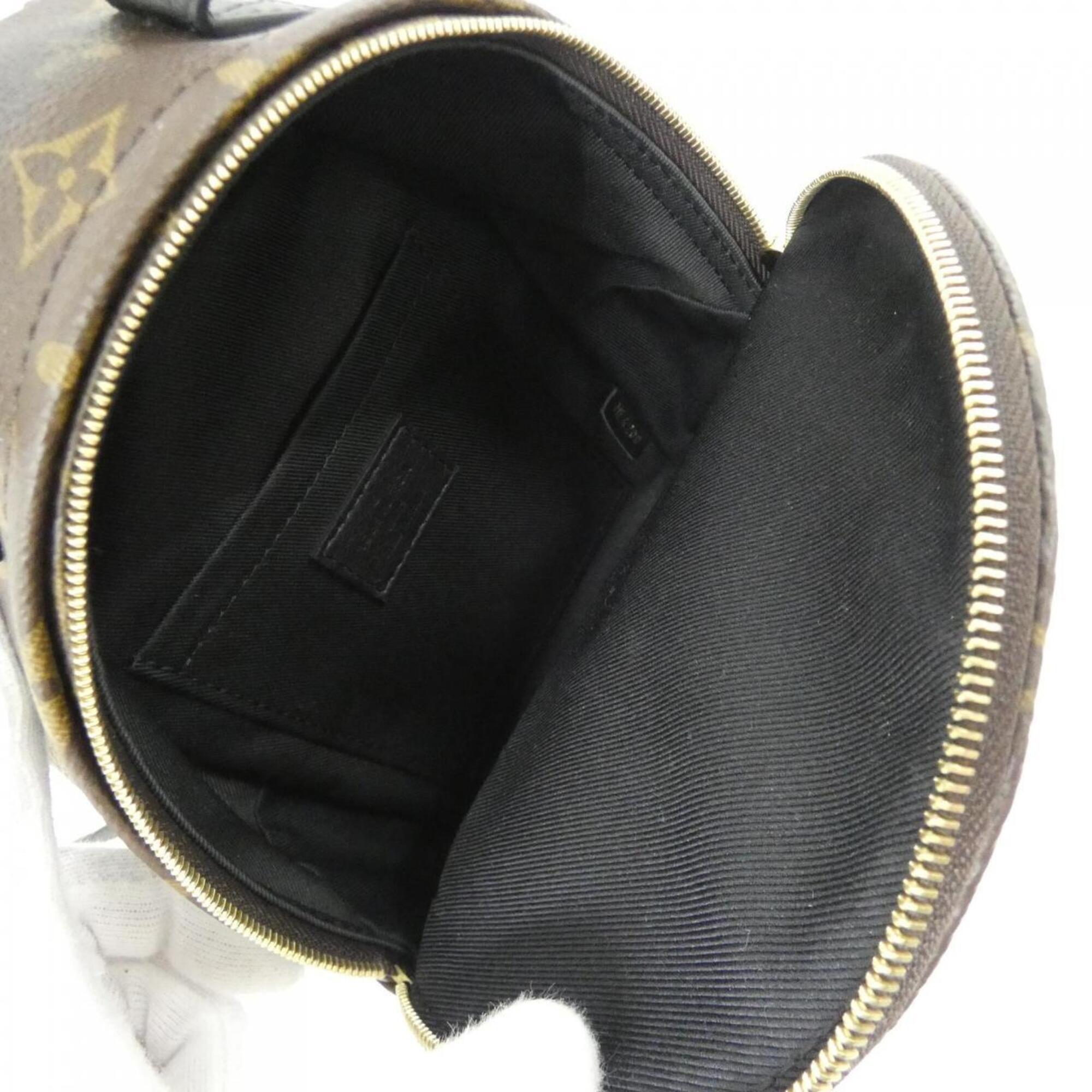 Louis Vuitton Monogram Marron Coated Canvas Backpack (Pre-Owned)