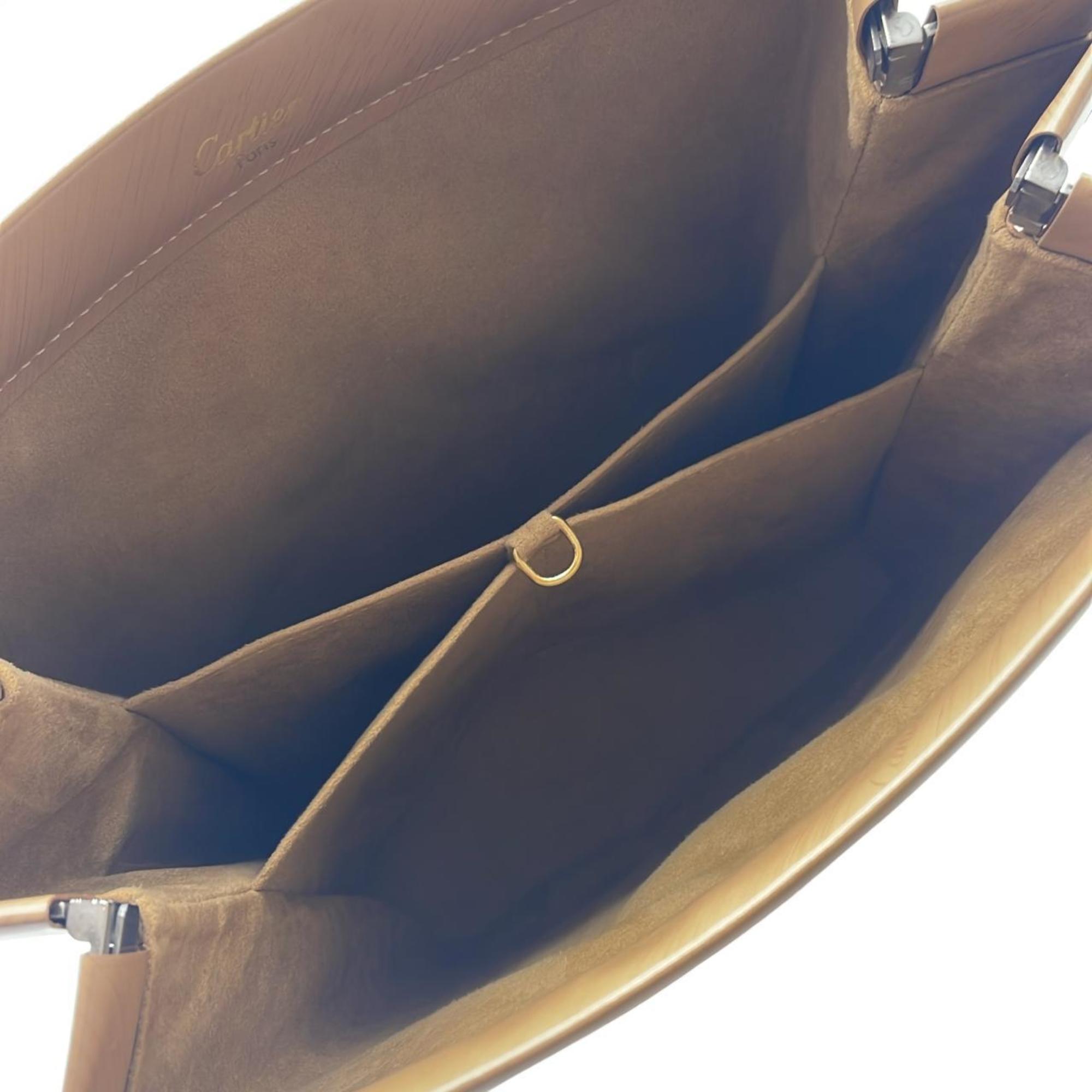 Cartier Beige Handbag (Pre-Owned)