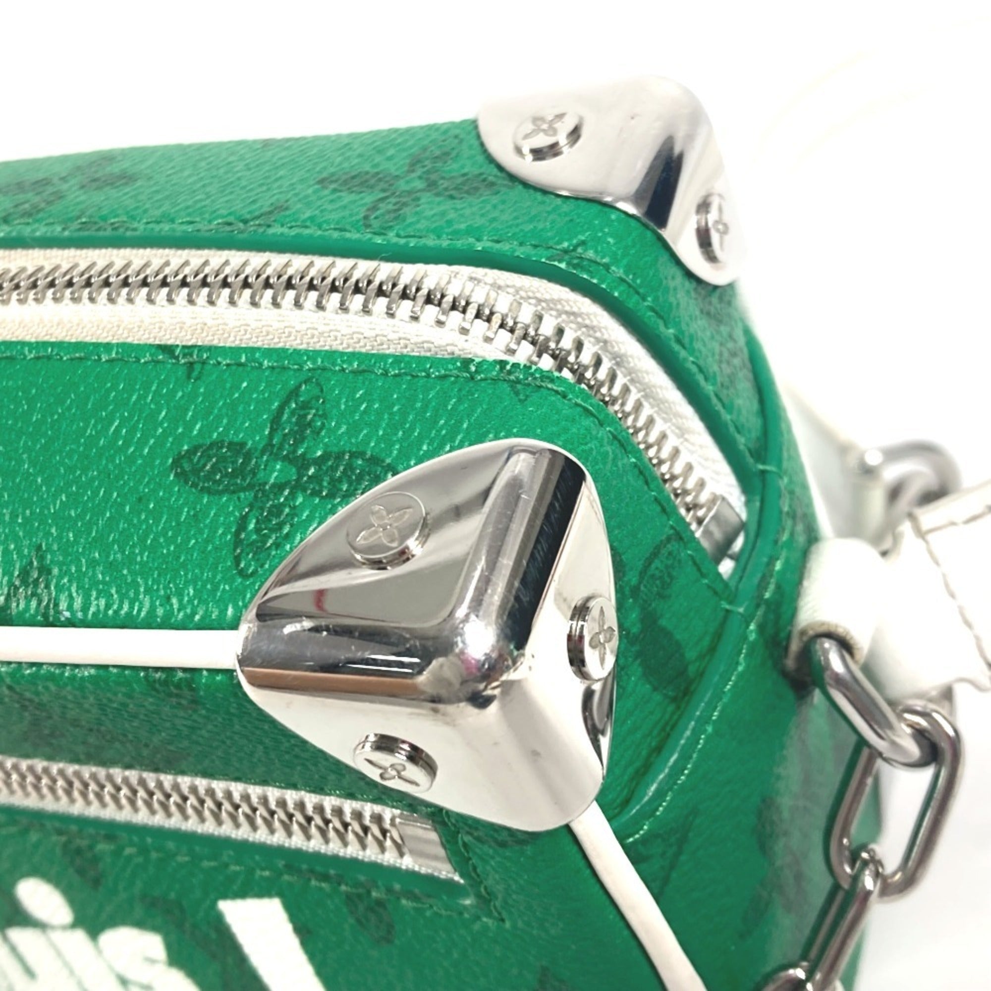 Louis Vuitton Monogram Green Monogram Pochette Shoulder Bag (Pre-Owned)