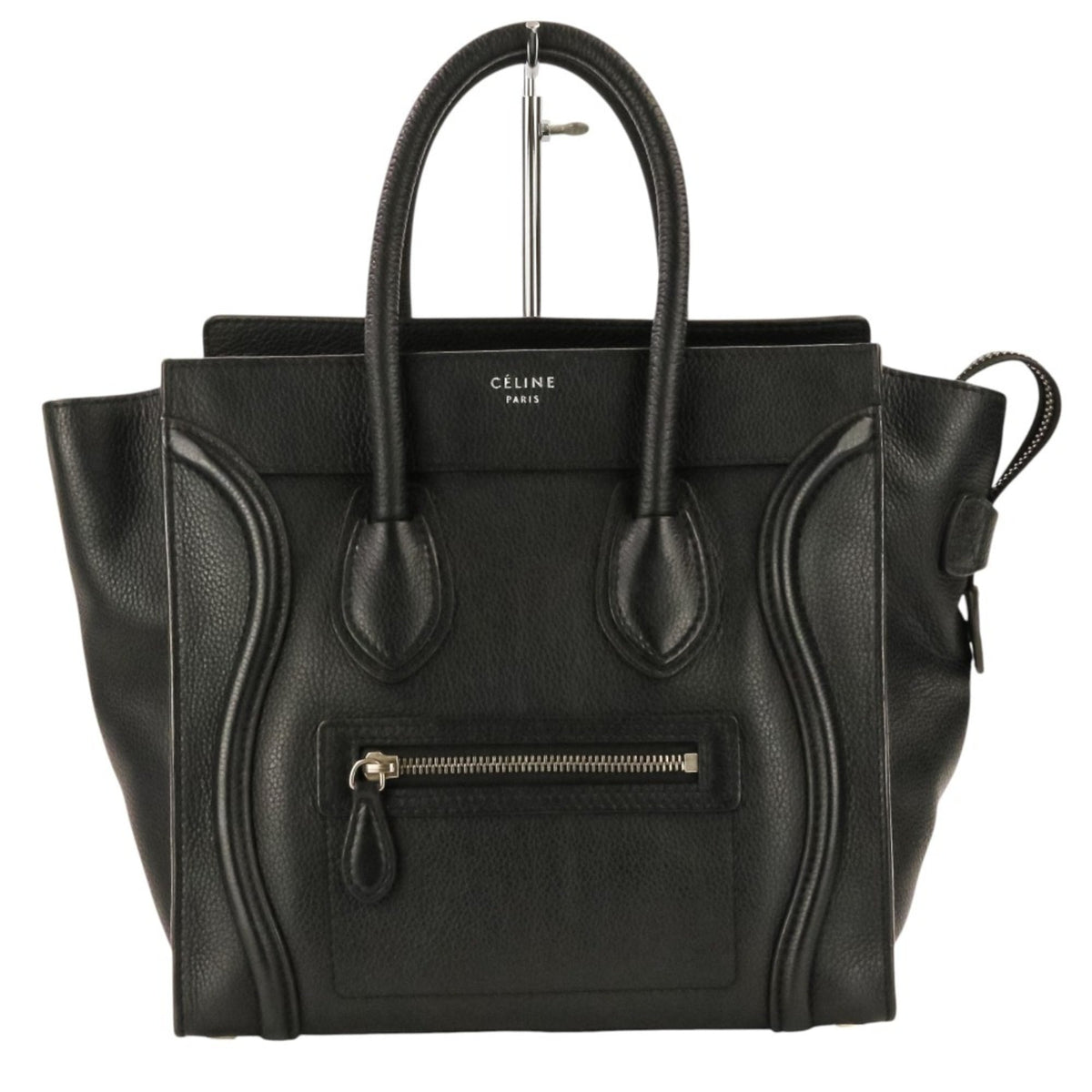 Celine Black Leather Tote Bag (Pre-Owned)