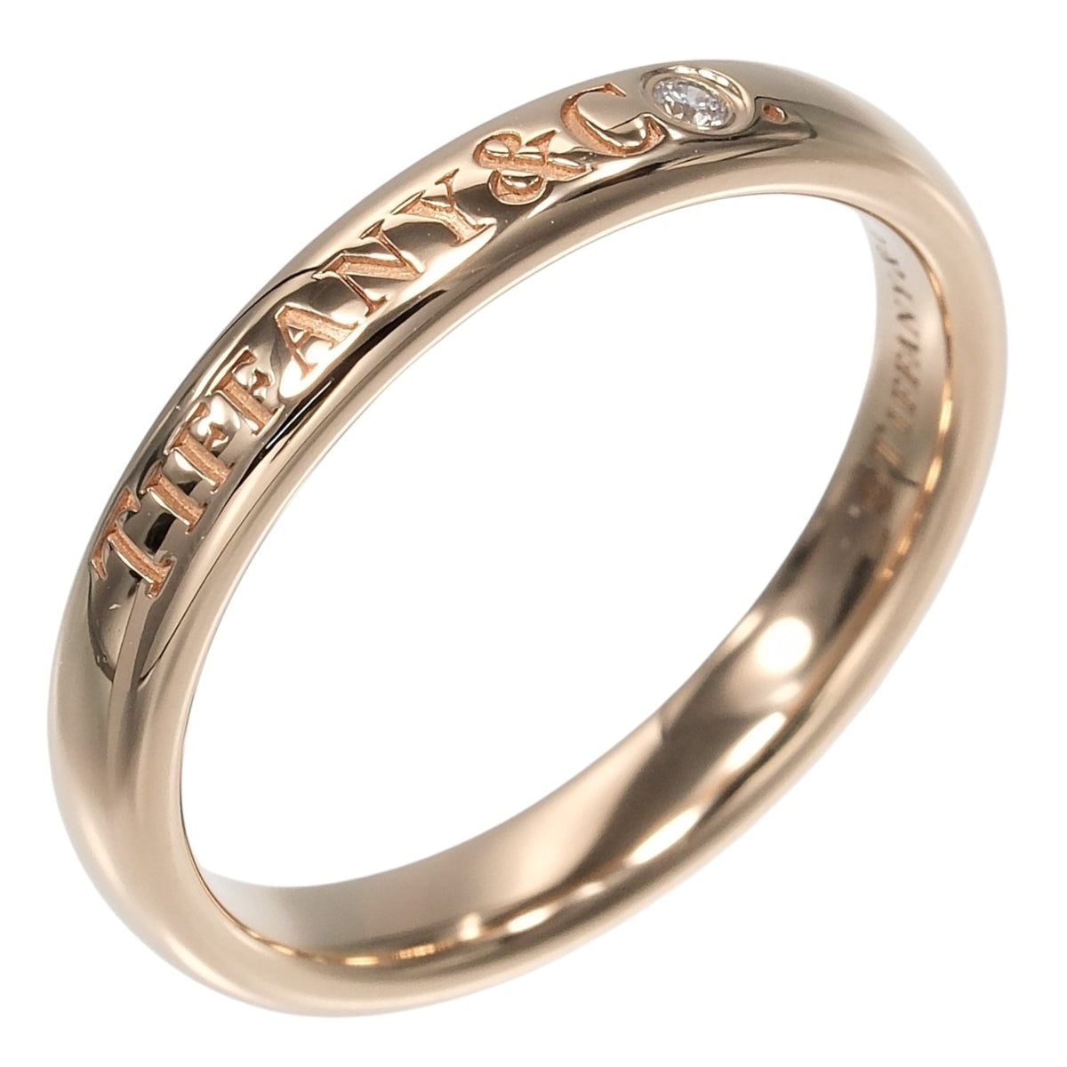 Tiffany Pink Gold Pink Gold (18K) Band Ring (Pre-Owned)