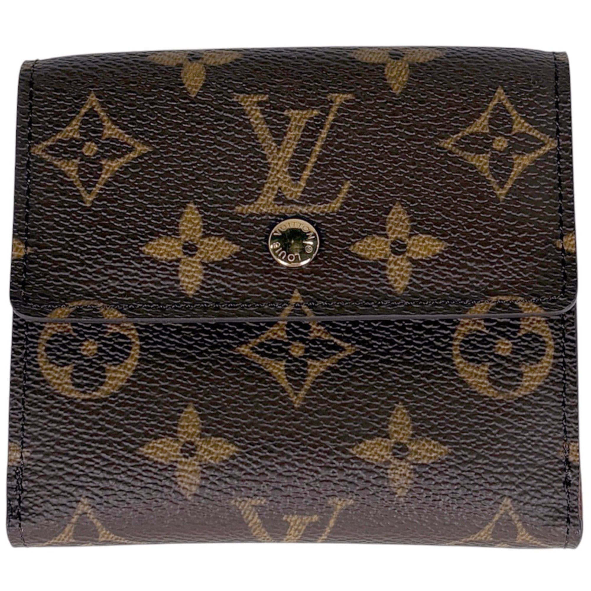 Louis Vuitton Brown Monogram Wallet (Bi-Fold) (Pre-Owned)