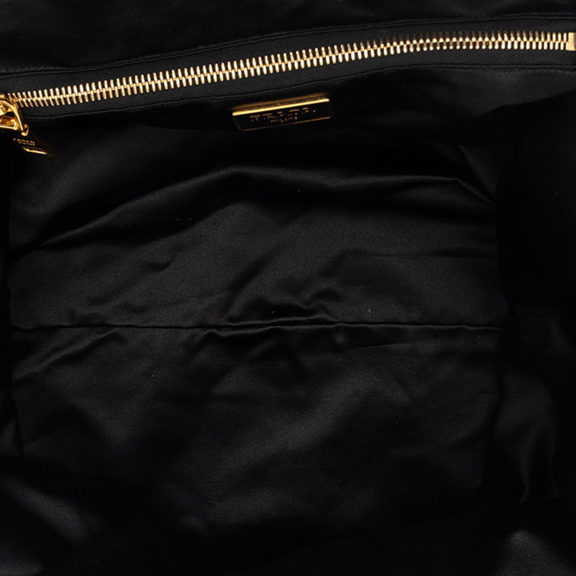 Prada Black Orange Spangles Leather Tote Bag (Pre-Owned)