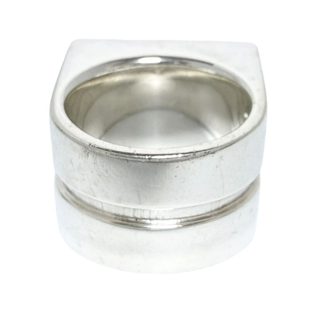 Gucci Silver 925 Band Ring (Pre-Owned)