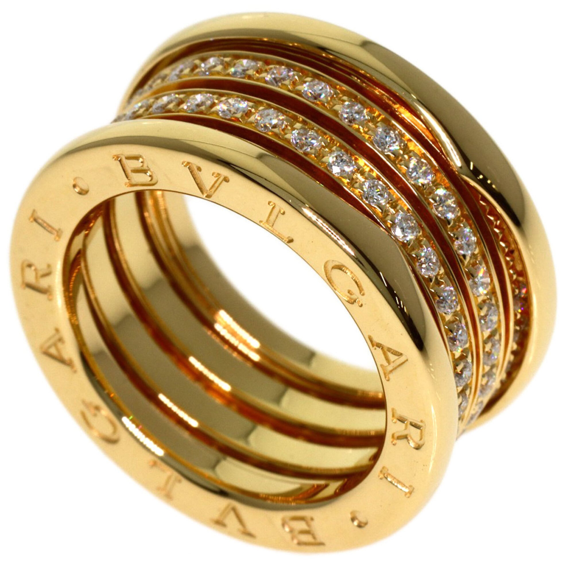 Bvlgari B.Zero1 Yellow Gold (18K) Band Ring (Pre-Owned)