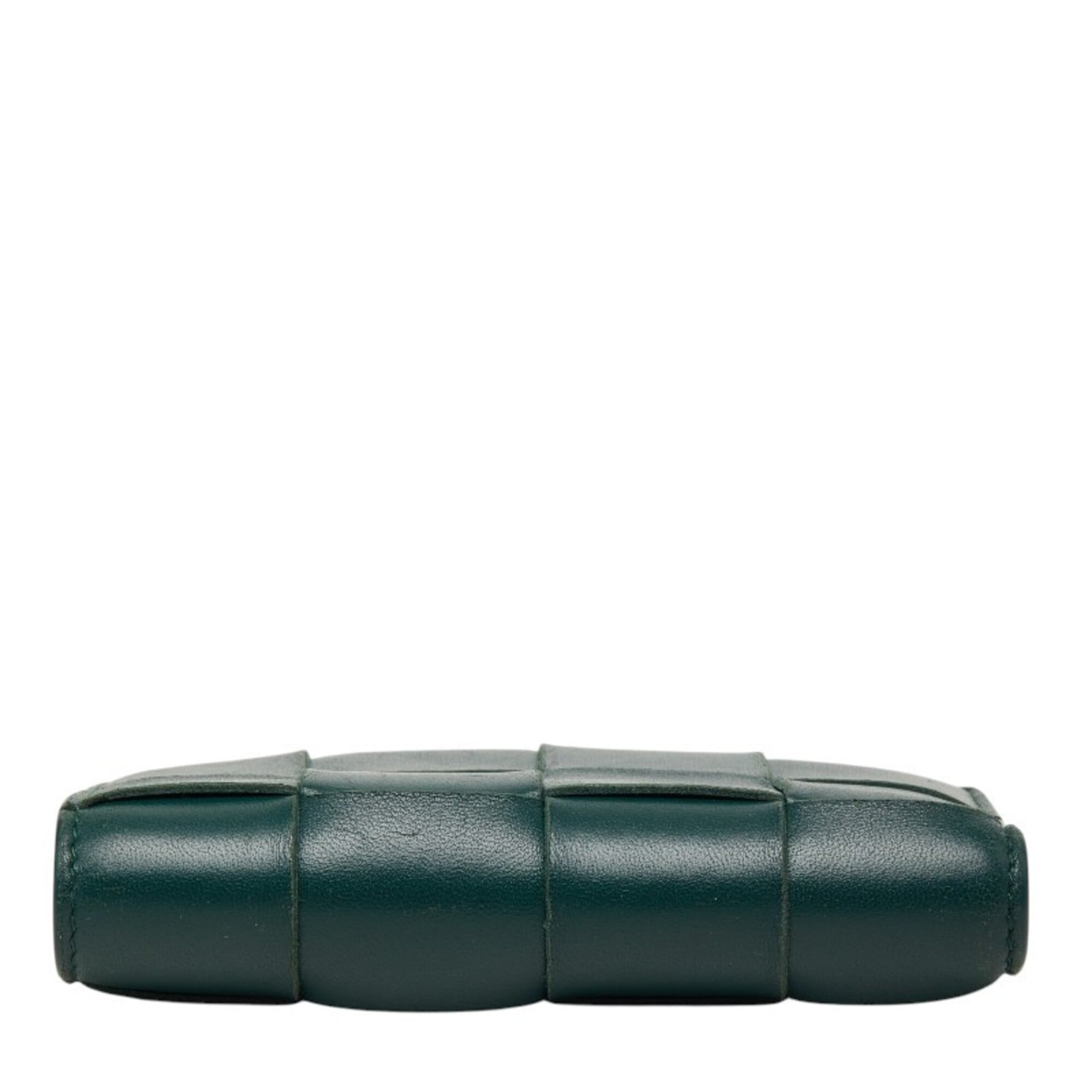 Bottega Veneta Green Leather Wallet (Bi-Fold) (Pre-Owned)