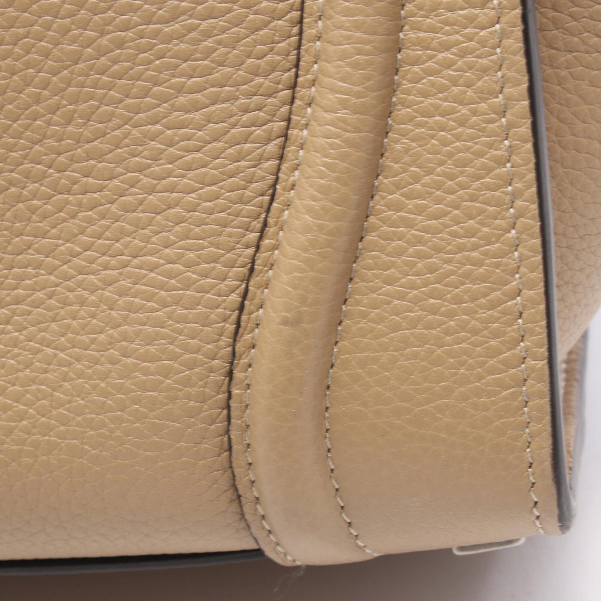 Celine Beige Leather Handbag (Pre-Owned)