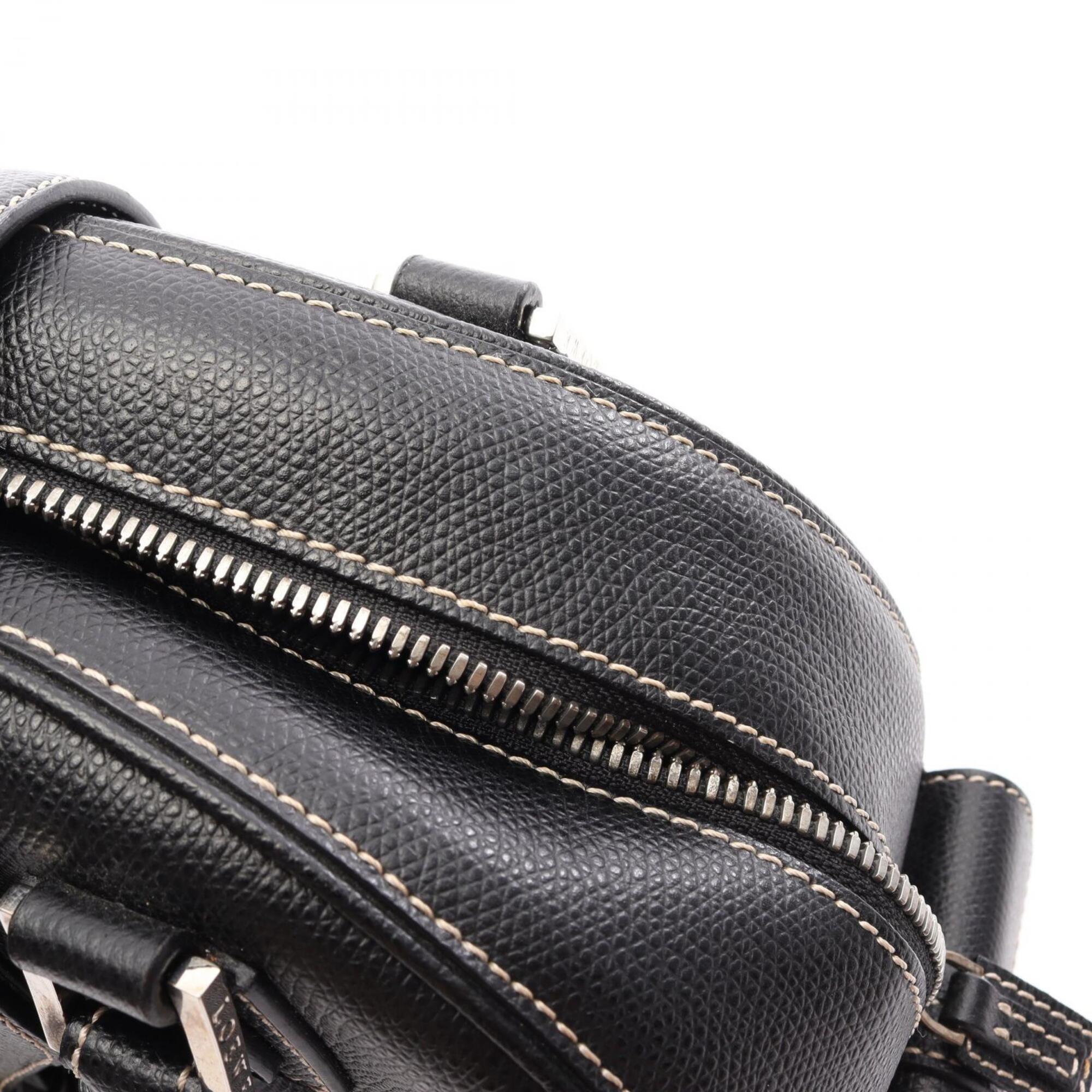 Loewe Black Leather Handbag (Pre-Owned)